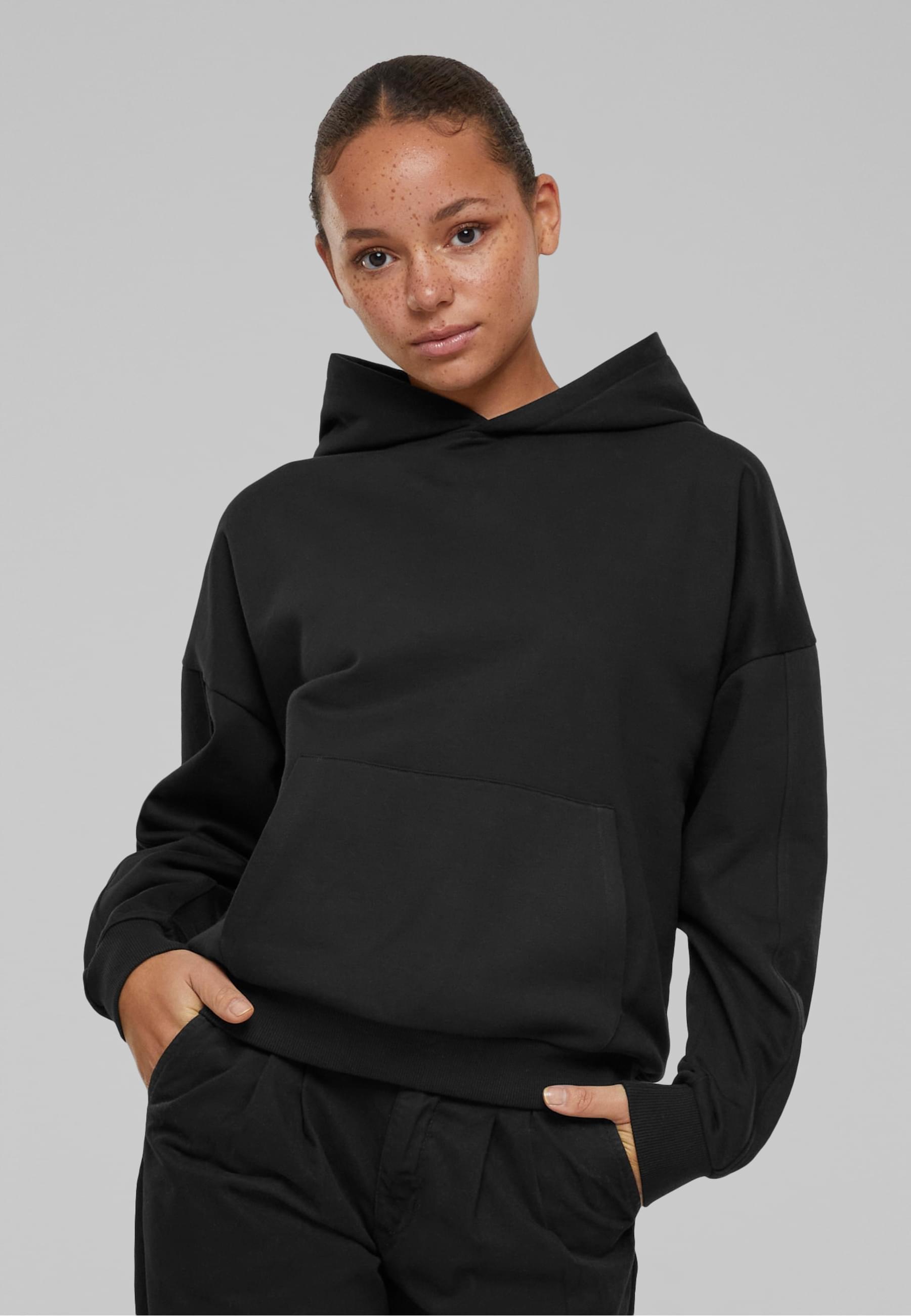URBAN CLASSICS Kapuzenpullover »Urban Classics Damen Ladies Organic Oversized Hoody«, (1 tlg.)