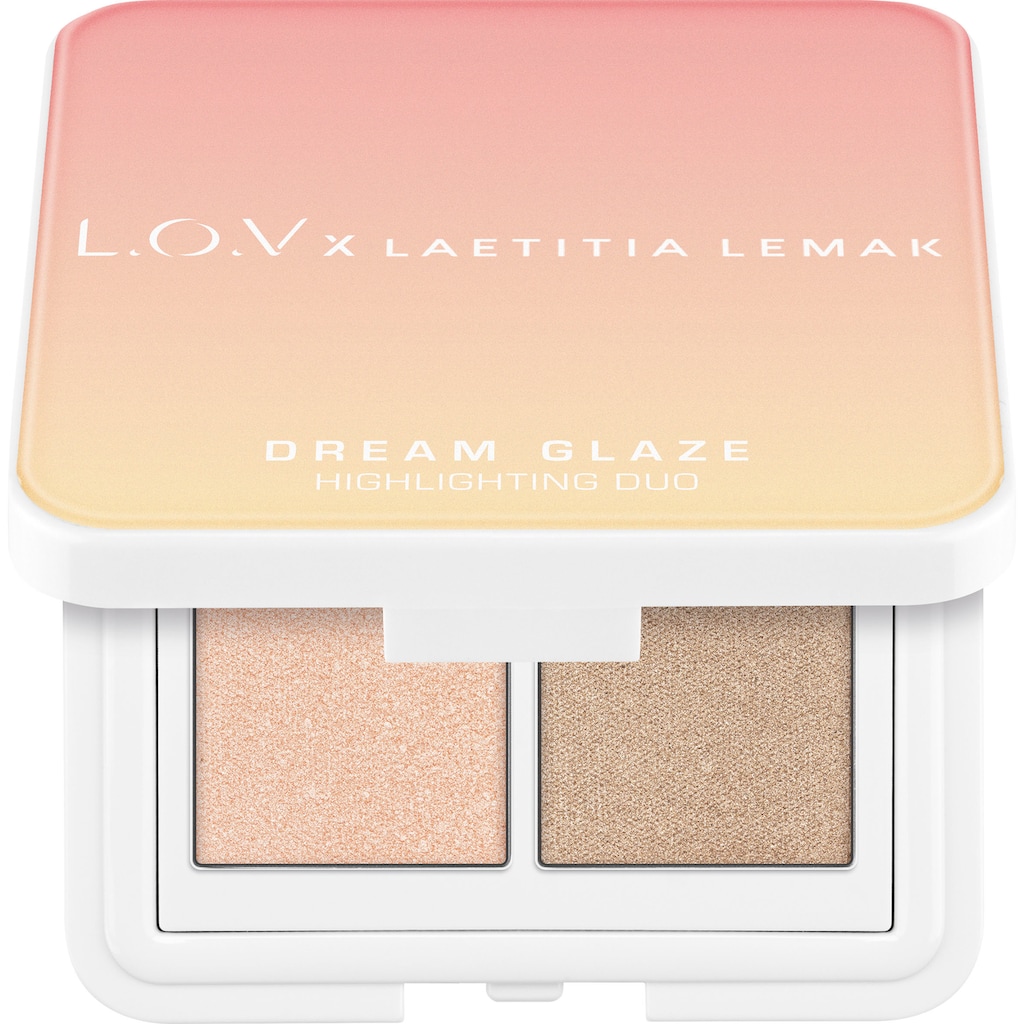 L.O.V Highlighter-Palette »L.O.V x LAETITIA LEMAK DREAM GLAZE Highlighting Duo«