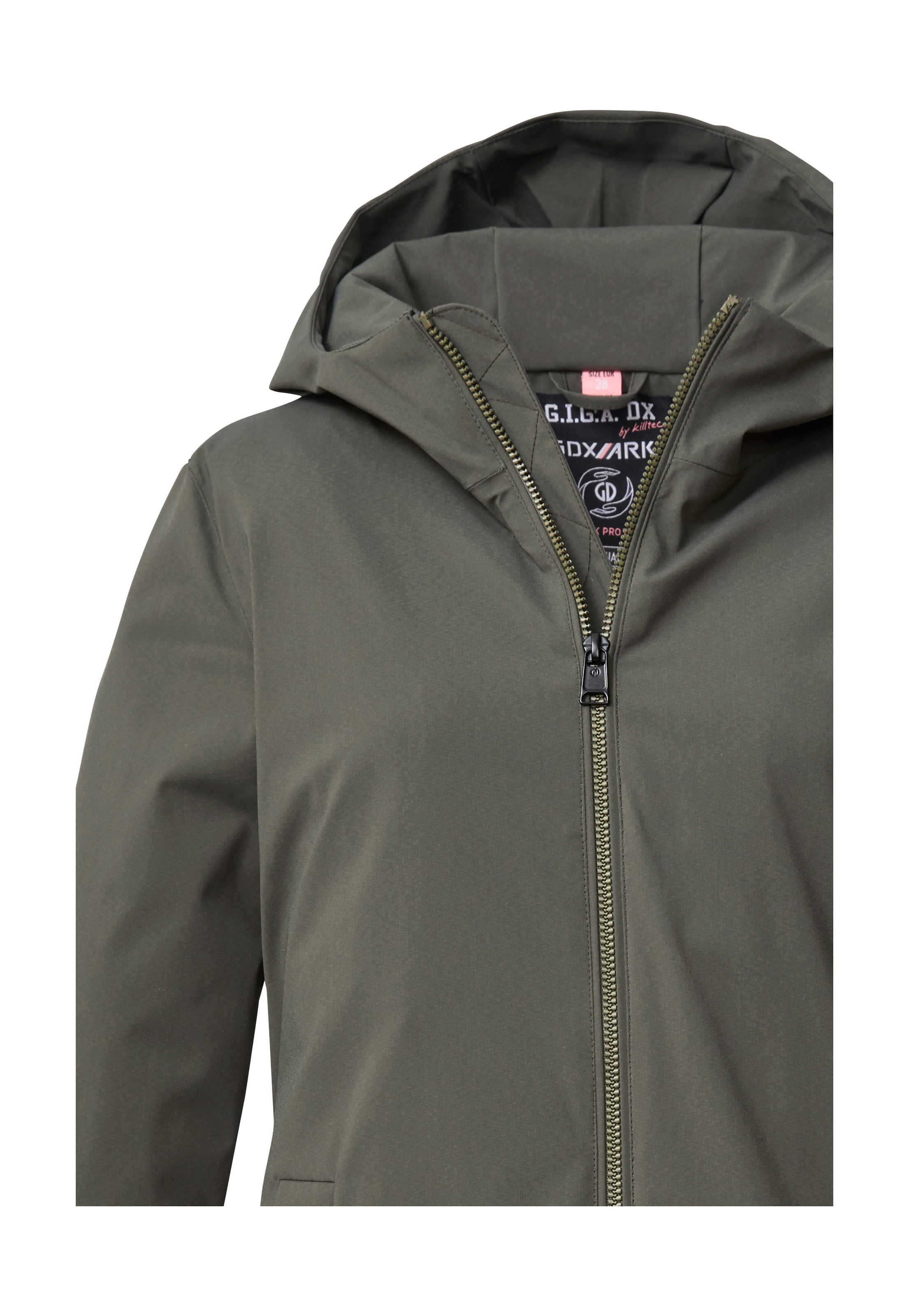 Thumbnail - G.I.G.A. DX by killtec Parka "GS 154 WMN PRK" Ultraleichter, urbaner Parka, 100% wasserdicht, verstellbar, recycelt