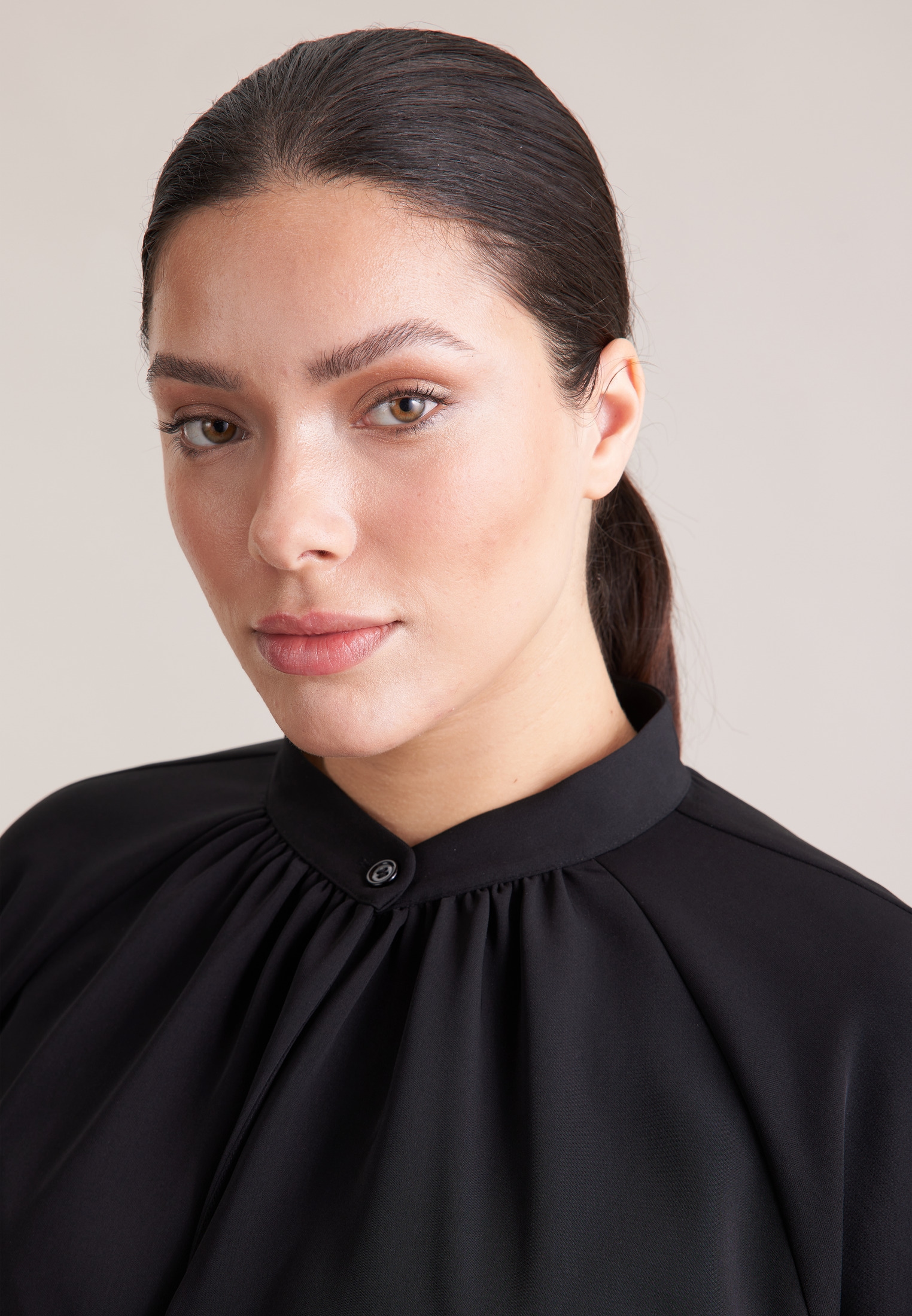 seidensticker Klassische Bluse »Schwarze Rose«, 1/1 Uni