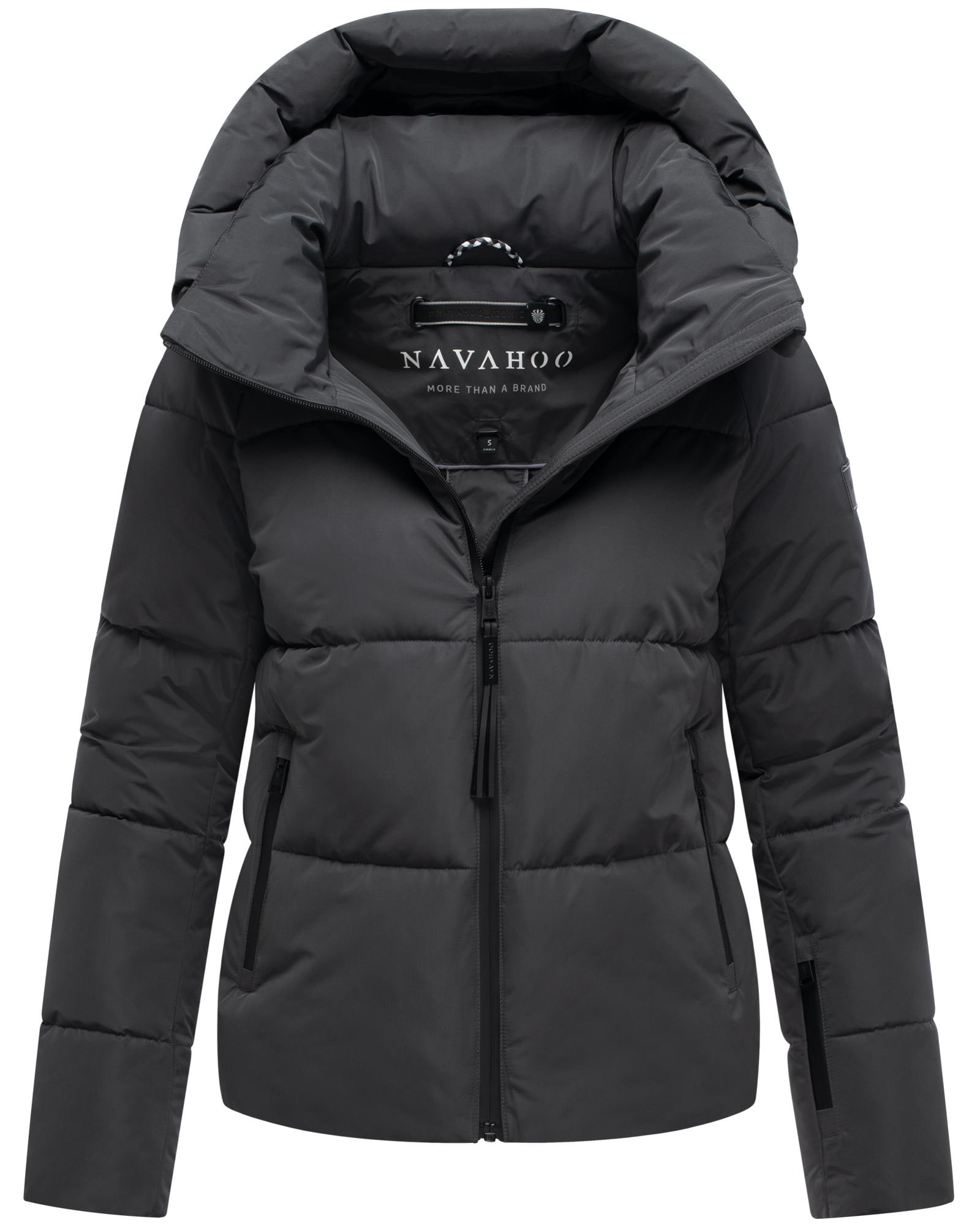 Navahoo Steppjacke "Frostherz XIV" mitKapuze Kurze gesteppte Damen Winterja günstig online kaufen