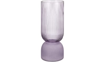 Tischvase »Vase Duppo, aus Glas, Ø ca. 10 cm«, (1 St.)