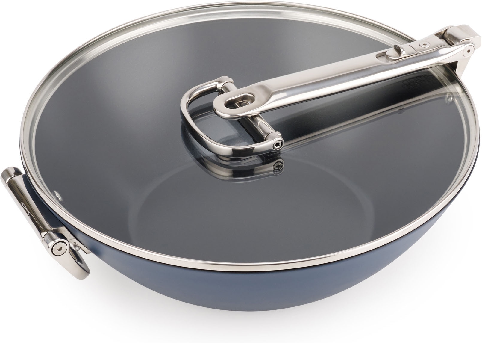 Joseph Joseph Wok »Space 32 cm (12,5") Antihaft-Wok mit klappbarem Griff und Deckel« Aluminium 1 tlg.