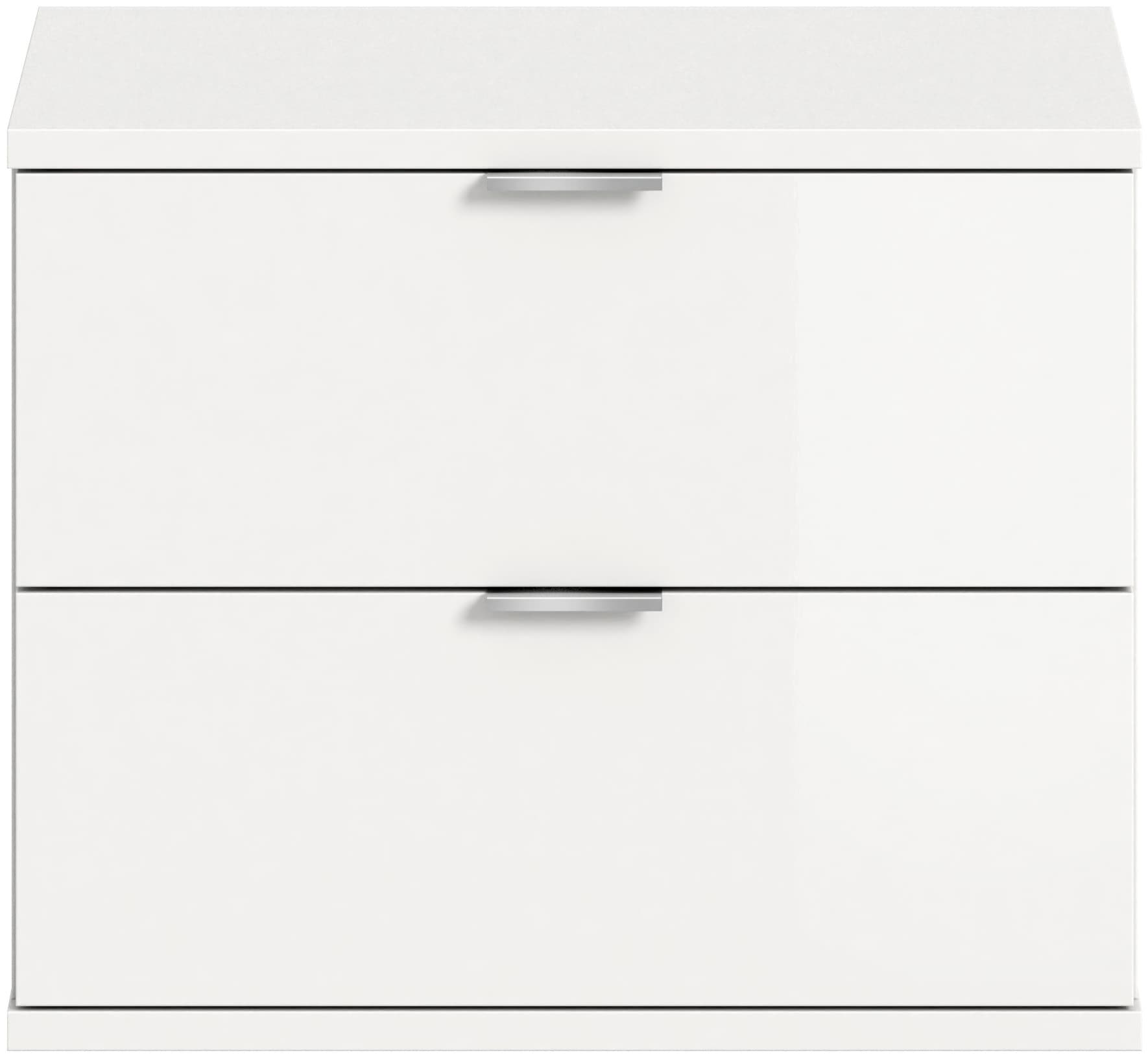 Home affaire Sitzbank »Trondheim Sitzbank, Breite 52 cm,« 1 Stk. tlg. hochglanz, stehend/hängend montierbar, 2 Schubkästen, Flur, Diele