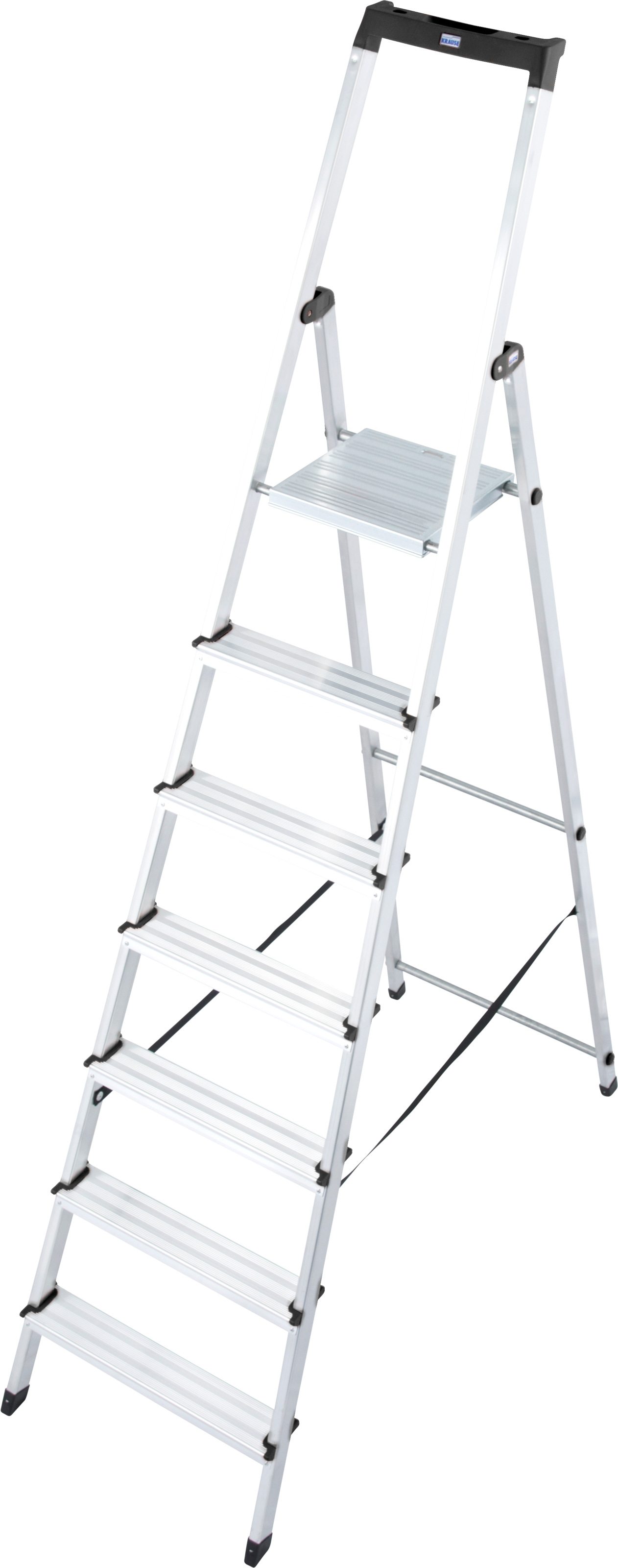 KRAUSE Stehleiter "Solidy" Aluminium, 1x7 Stufen, Arbeitshöhe ca. 348 cm günstig online kaufen