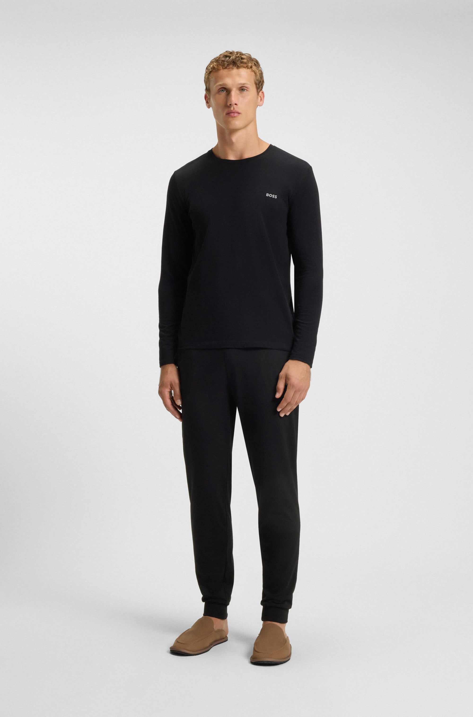 BOSS Sweathose »Mix&Match Pants«, mit BOSS Aufdruck auf dem Kordelzug