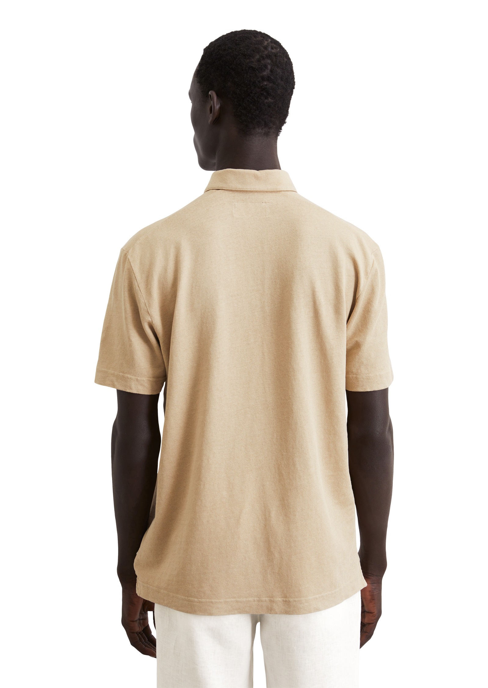 Marc O'Polo Poloshirt »aus hochwertigem Leinen-Mix«