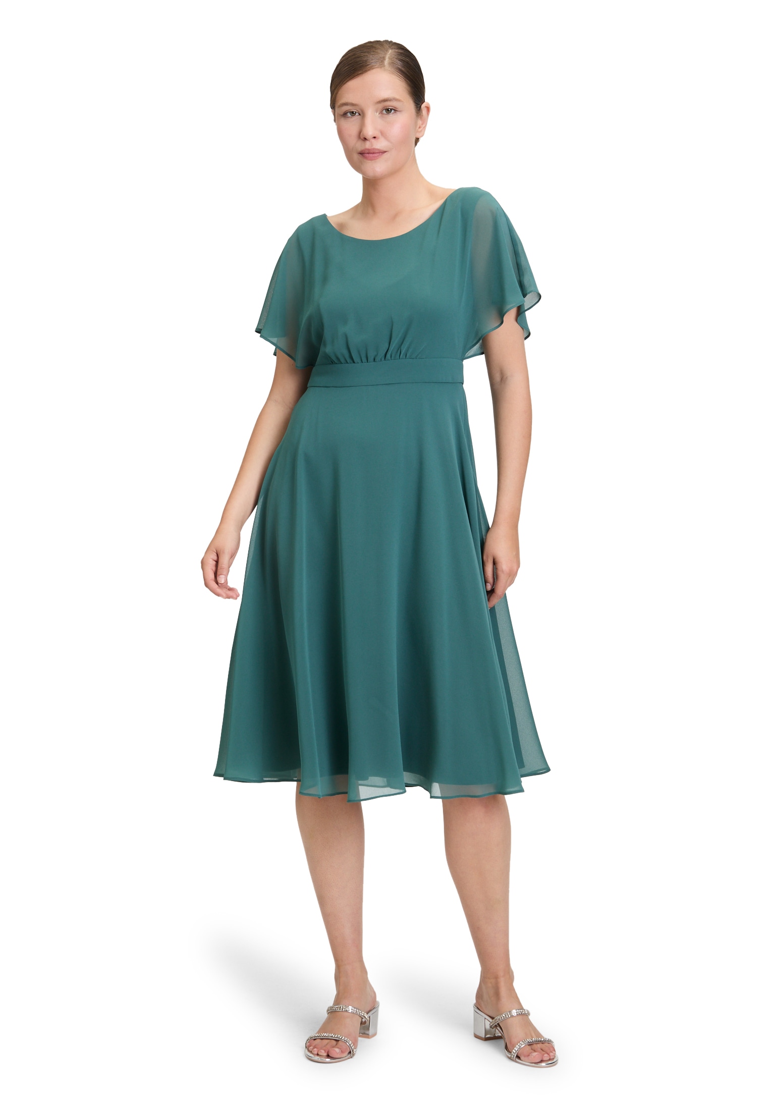 Vera Mont Cocktailkleid "Vera Mont Damen Cocktailkleid kurzarm" Ohne Tasche günstig online kaufen
