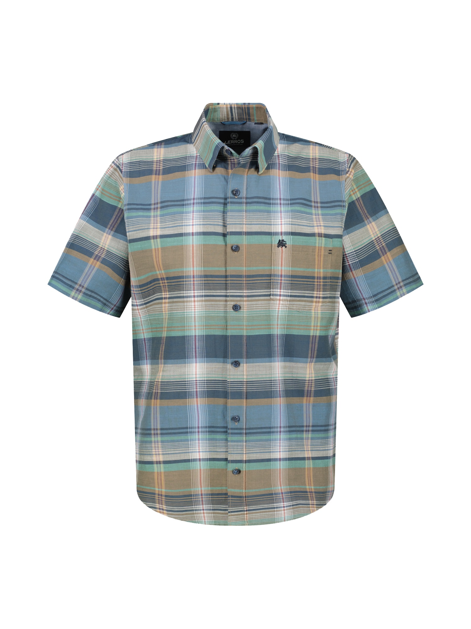 LERROS Kurzarmhemd "Sommerhemd mit großem Karo" günstig online kaufen