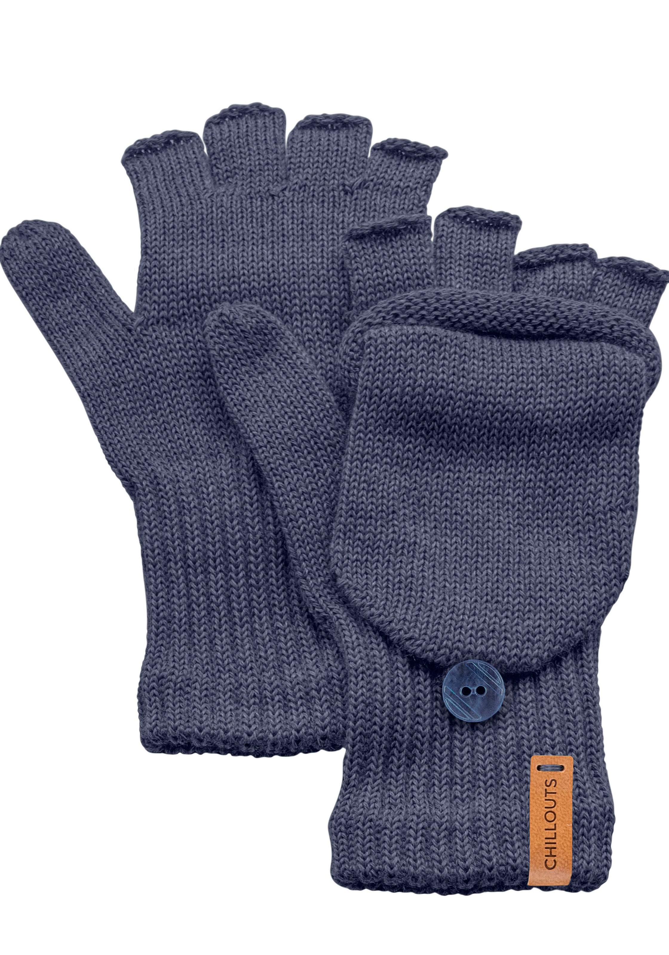 chillouts Strickhandschuhe »Thilo Glove«, wird durch die Klappe zu  Fäustlingen, Daumen geschlossen kaufen | BAUR