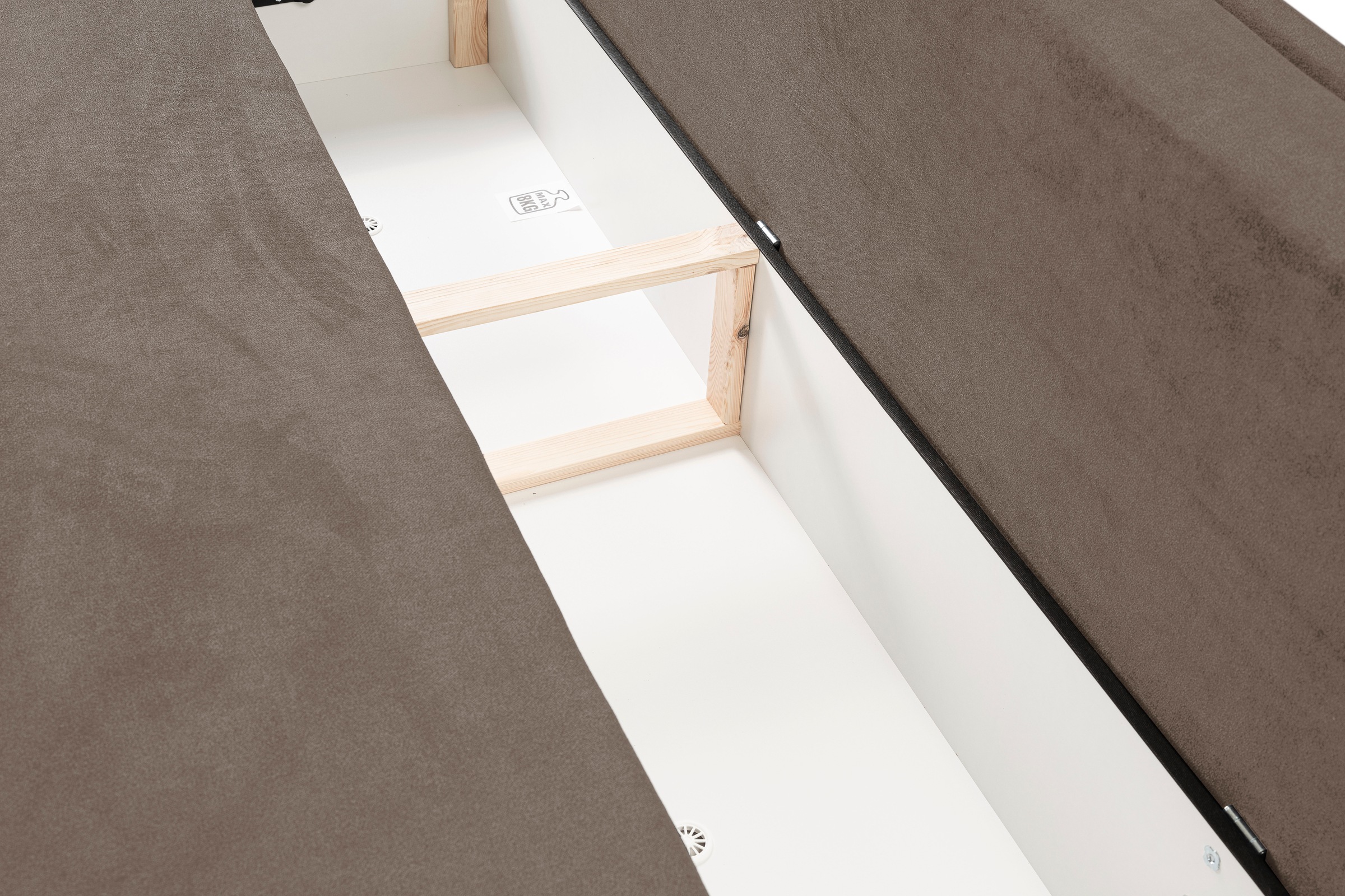 WERK2 Schlafsofa »Biggi«, 2-Sitzer Schlafcouch mit Bettkasten