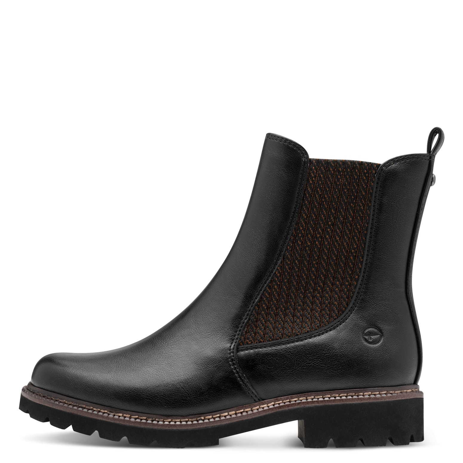 Tamaris Chelseaboots, Businessschuh, Schlupfschuh, Stiefelette mit Stretcheinsätzen