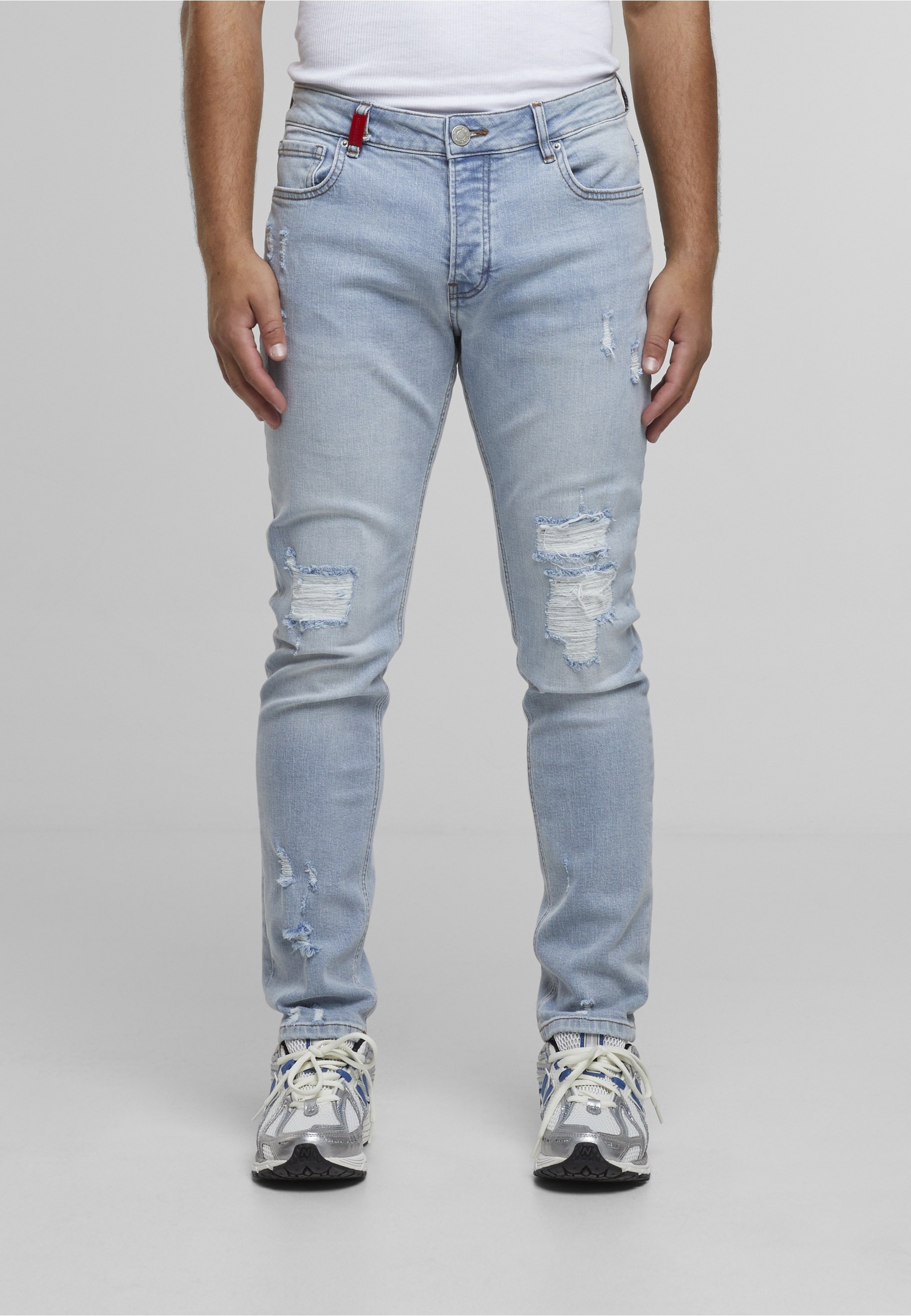 2Y Premium Bequeme Jeans »2Y Premium 2Y MIGUEL RIPPED SLIM FIT JEANS«