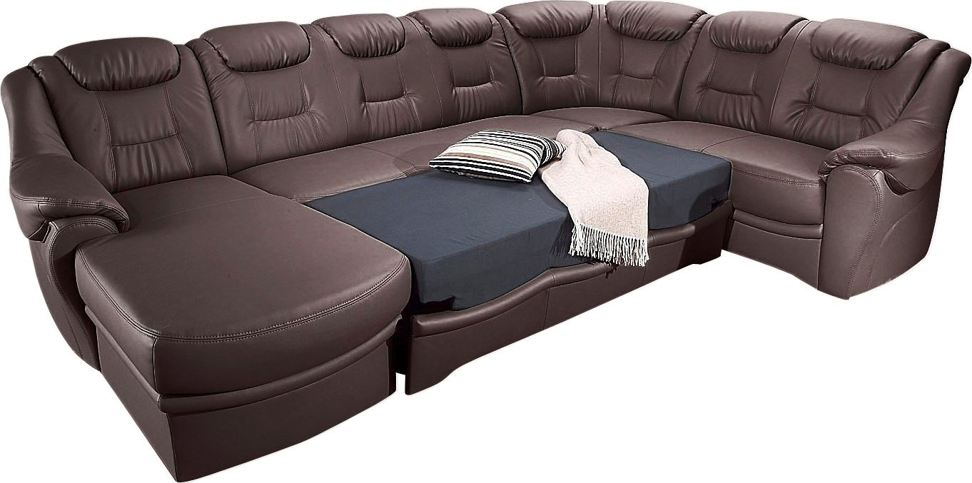 sit&more Wohnlandschaft »Bellevue U-Form«, wahlweise mit Bettfunktion