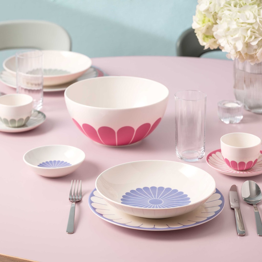 Villeroy & Boch Pastateller »Pastaschalen Fleur Couleur ø 24 cm 6er Set«