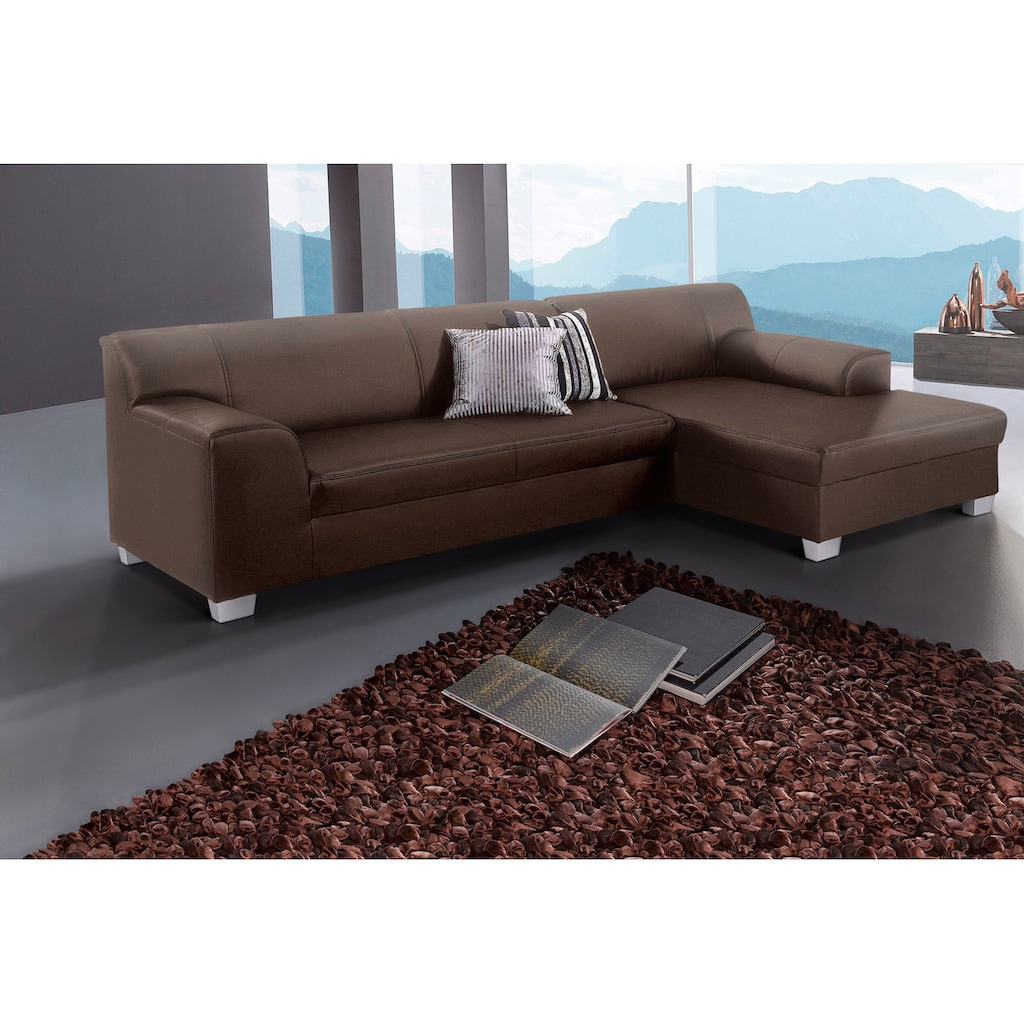 DOMO collection Ecksofa »Amando L-Form«