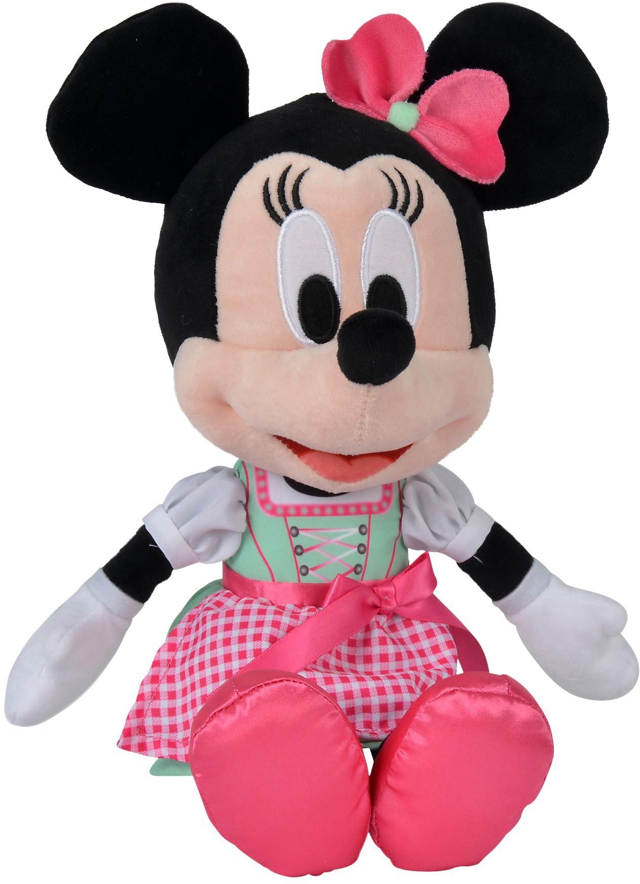 Kuscheltier Disney Dirndl Minnie, Refresh, 32 cm