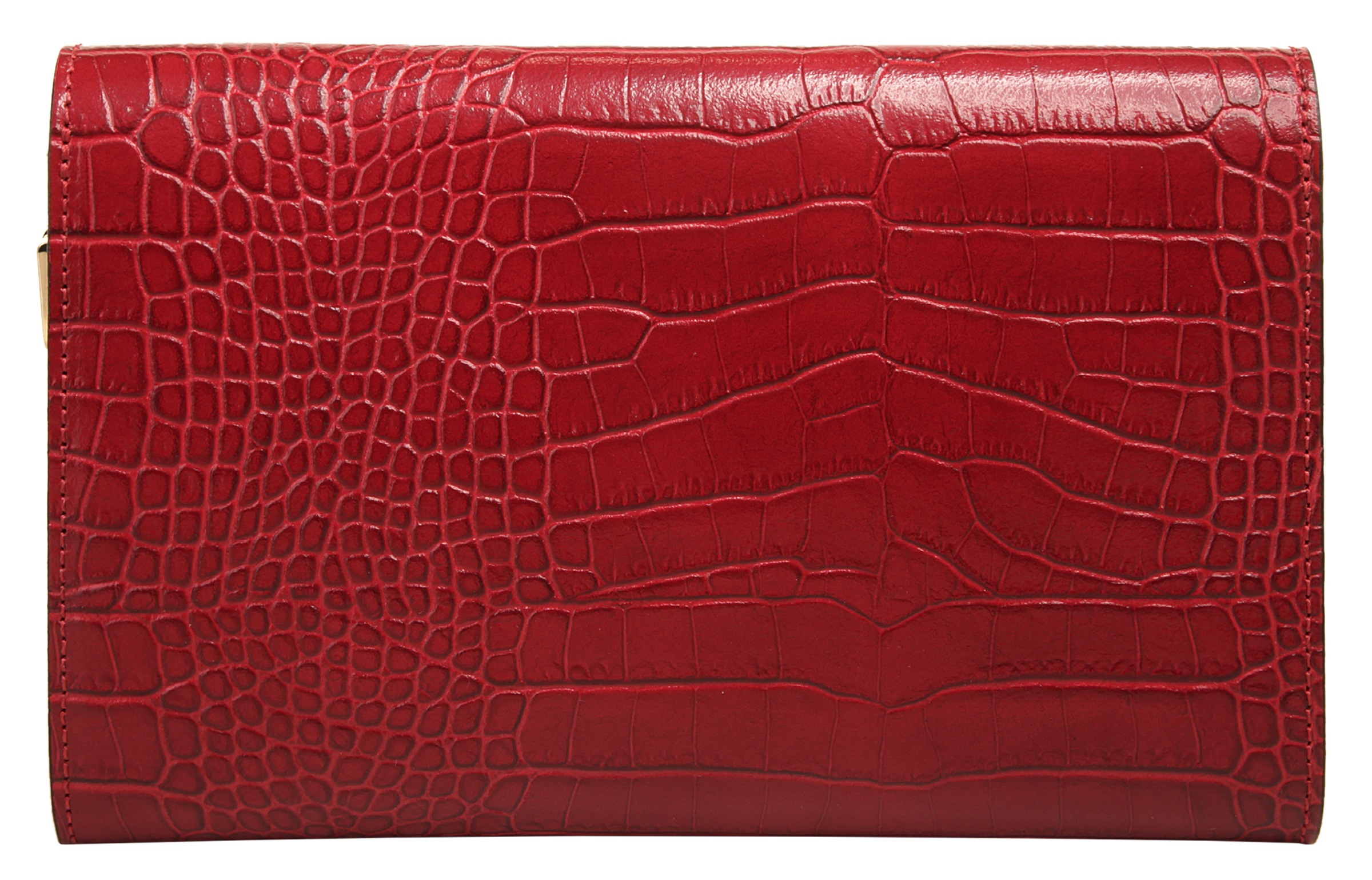 Cluty Abendtasche, echt Leder, Made in Italy