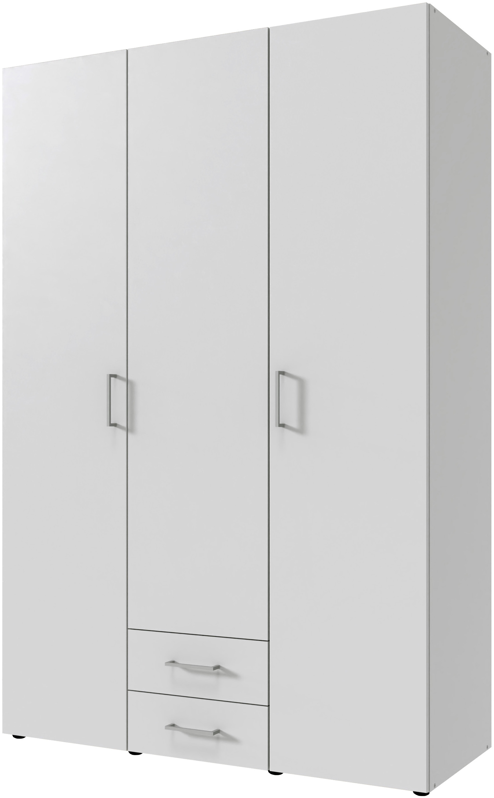 Wimex Drehtürenschrank "Mugano" mit langen oder kurzen Griffen aus Metall, günstig online kaufen