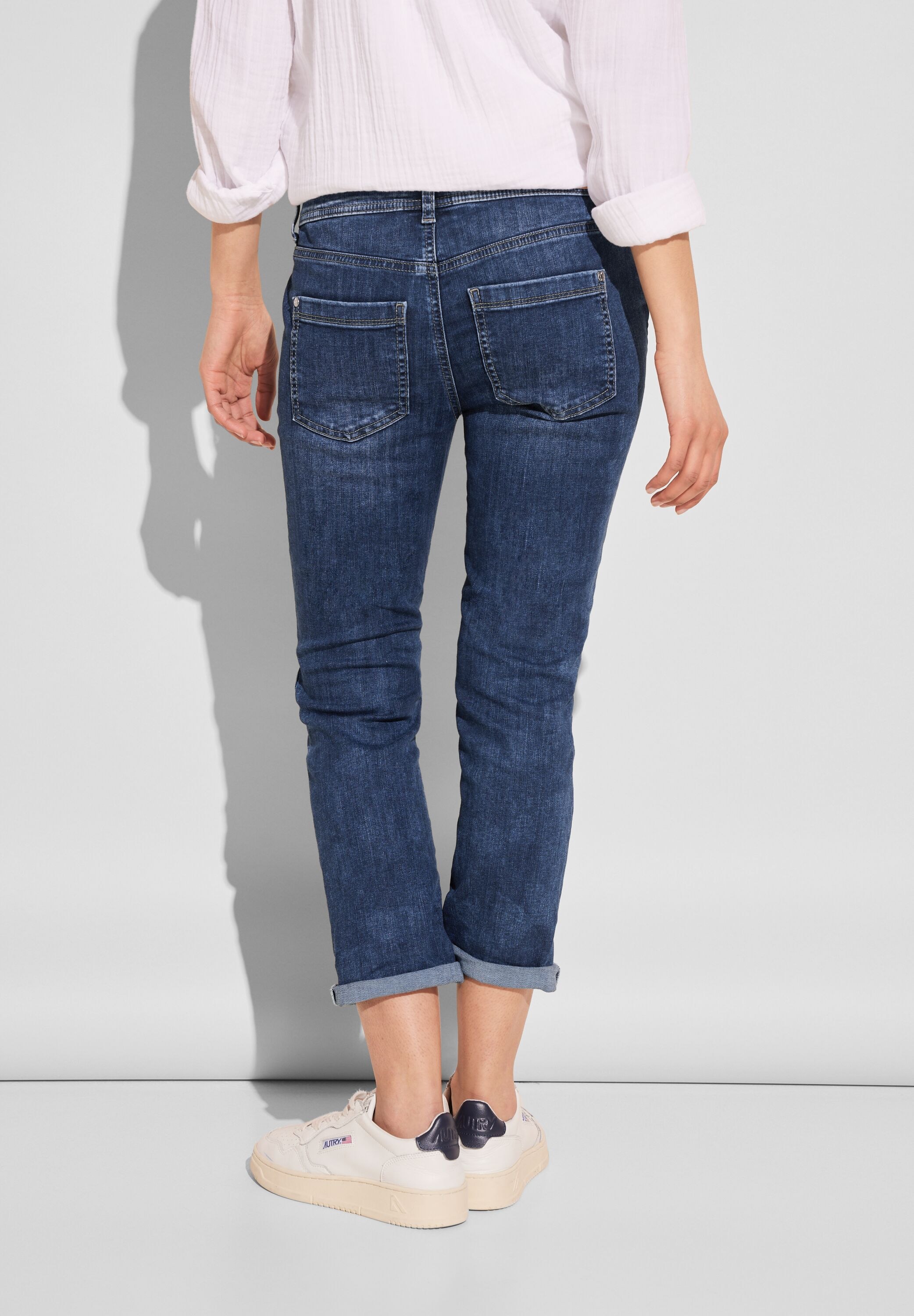 Skinny-fit-Jeans, Middle Waist
