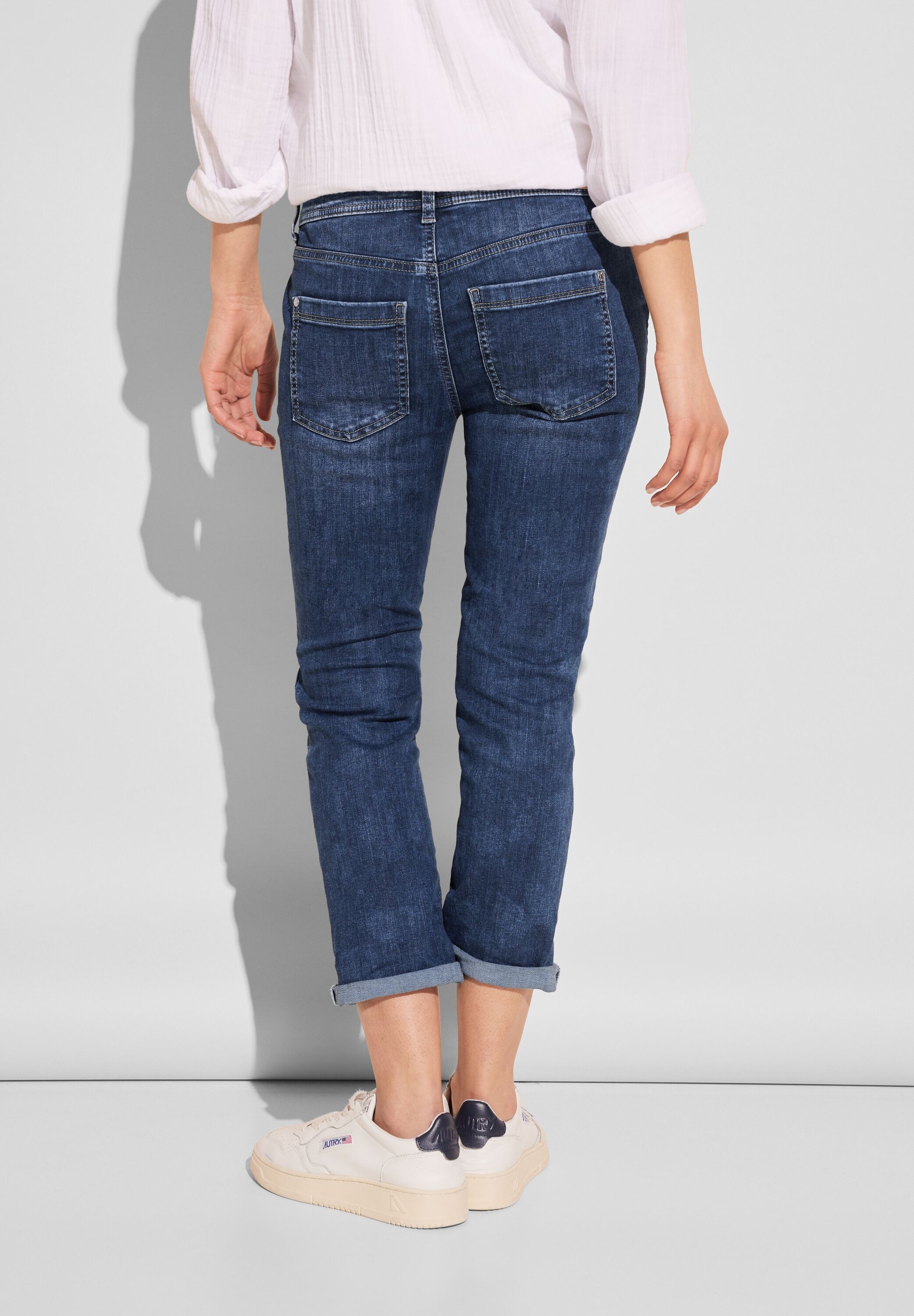 STREET ONE Skinny-fit-Jeans, Middle Waist