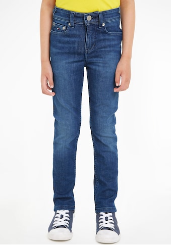 TOMMY HILFIGER Siauri džinsai »SCANTON Y DARK WASH« s...