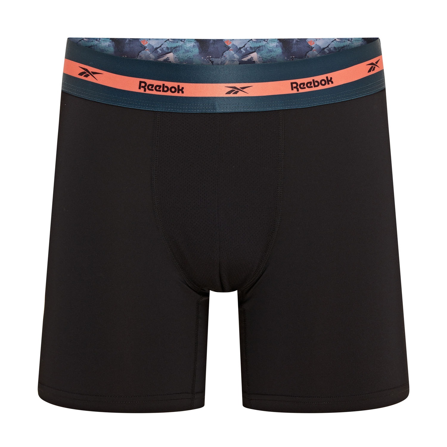 Thumbnail - Reebok Trunk "LUTHER" 3er Pack, basic, feuchtigkeitsregulierend, mit Logo, mit Muster, breiter Bund