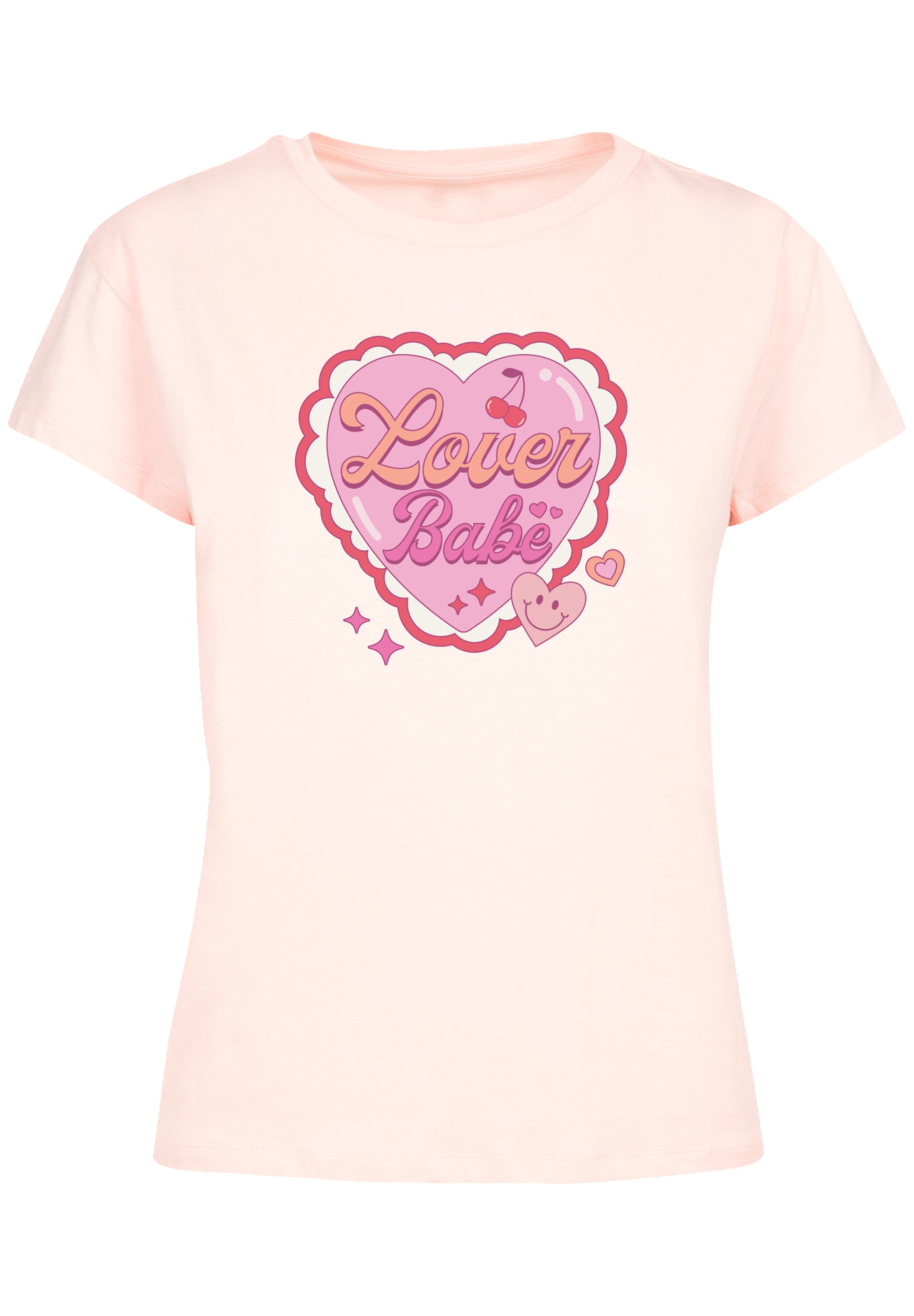 F4NT4STIC T-Shirt »Lover Babe Valentinstag«, Premium Qualität