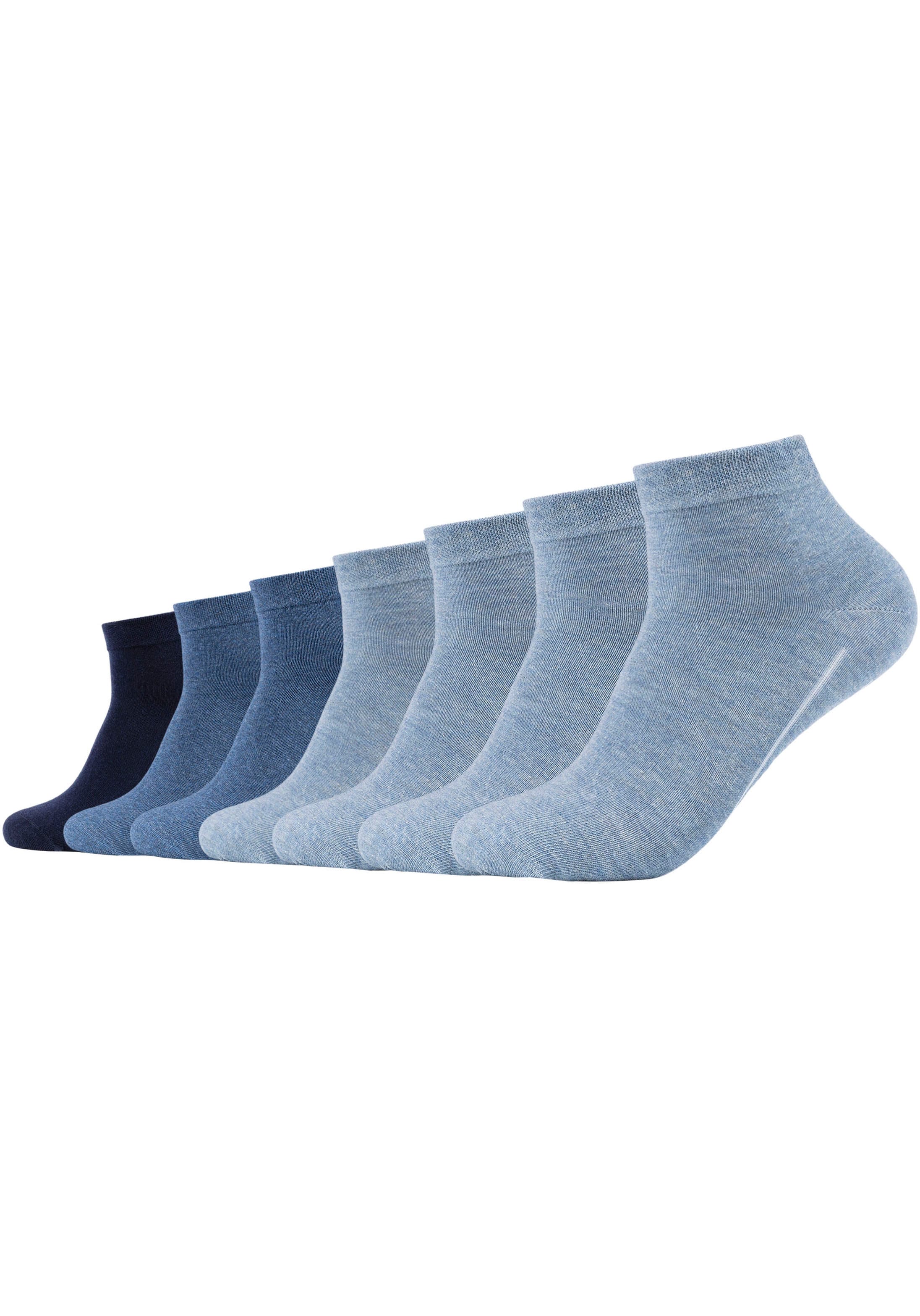 Camano Kurzsocken, (Packung, 7er-Pack), mit hohem Baumwollanteil