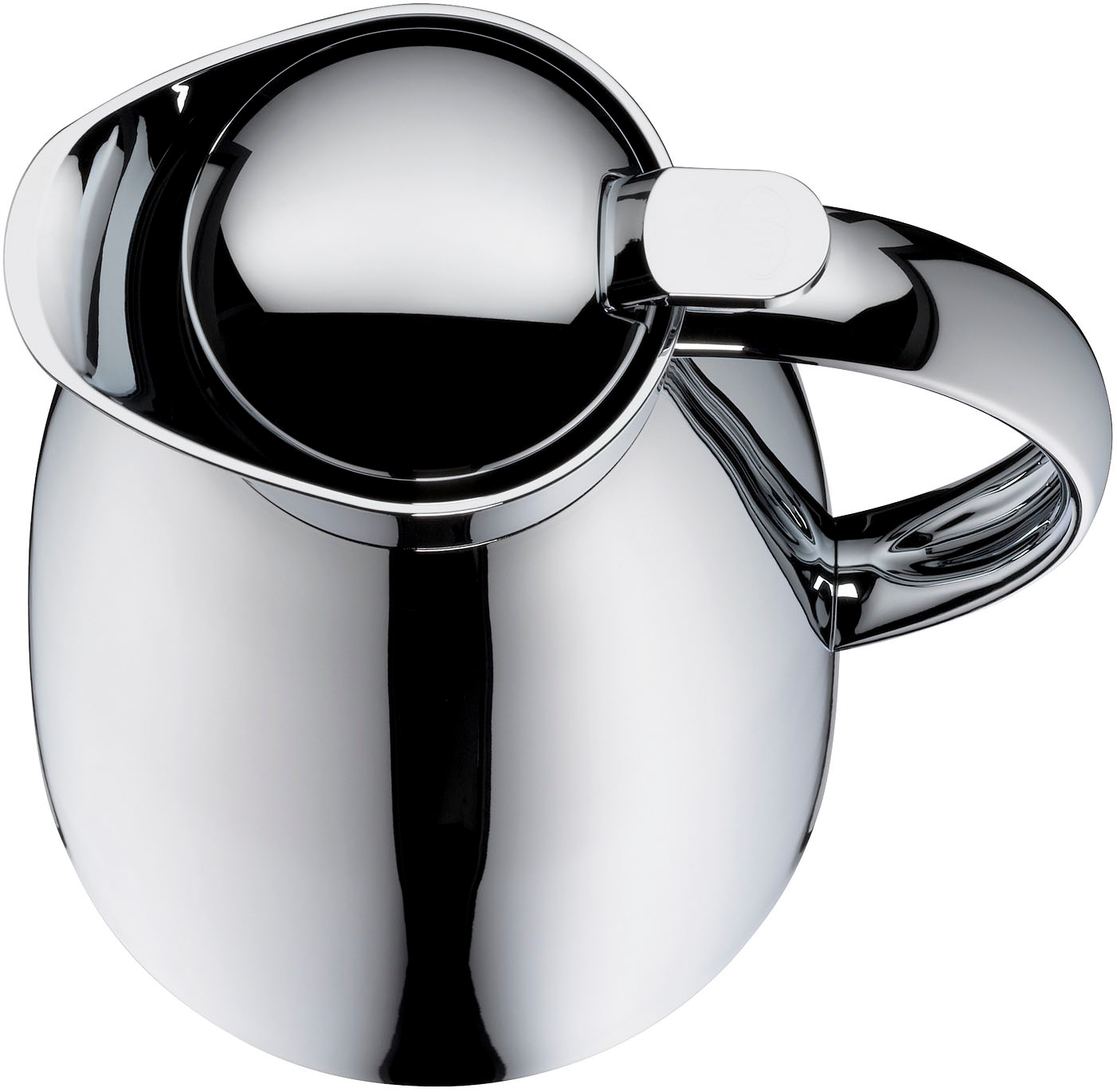 Alfi Isolierkanne »GUSTO, mit Hartglaseinsatz« 1 l 1 Stk. tlg. 12h heiß & 24 kalt, Drehverschluss mit bequemem Druckknopf