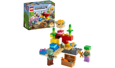 LEGO® Konstruktionsspielsteine »Das Korallenriff (21164), LEGO® Minecraft«, (92 St.) kaufen