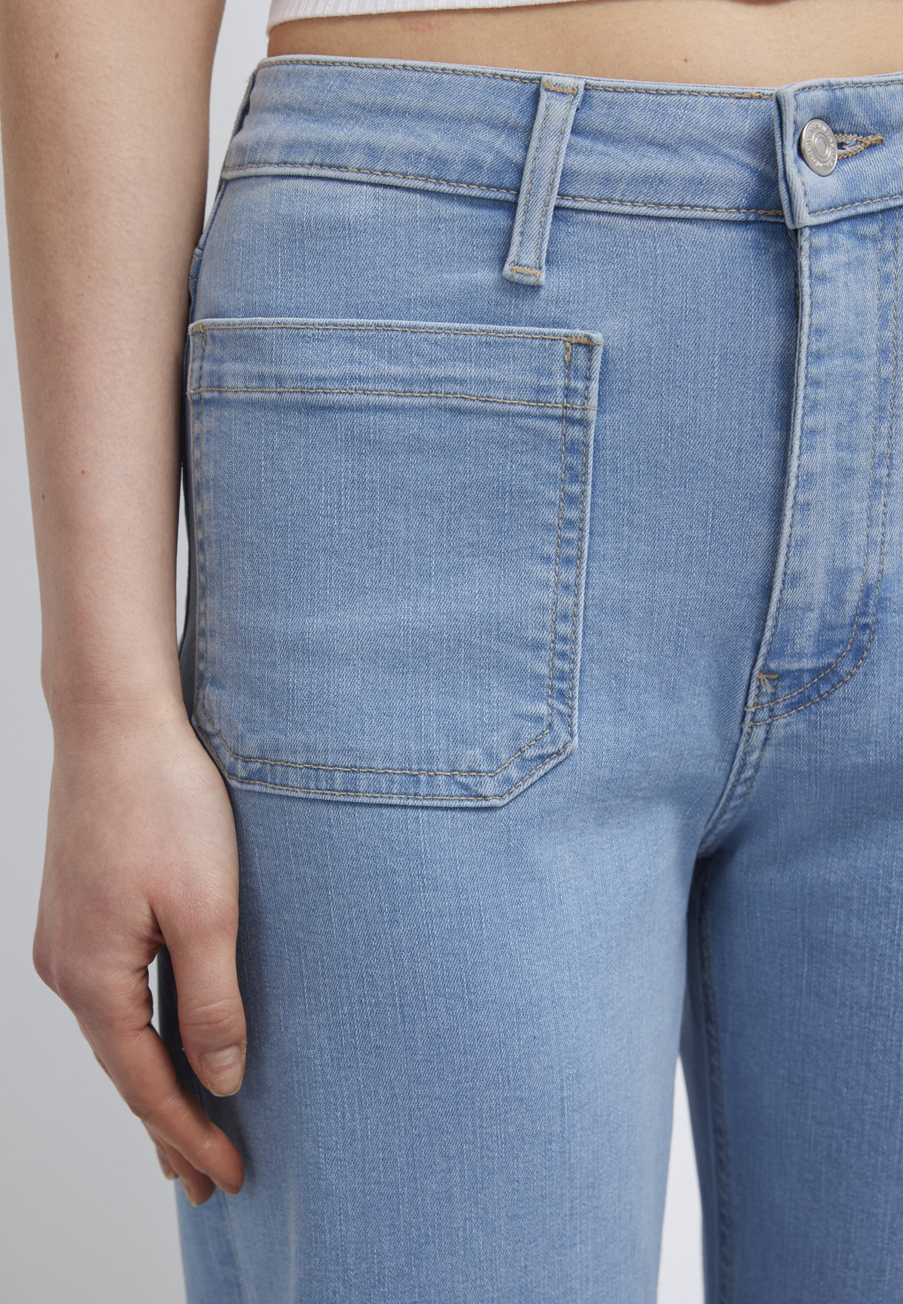 Mavi Weite Jeans »MALIBU MARINE« Wide Leg Jeans