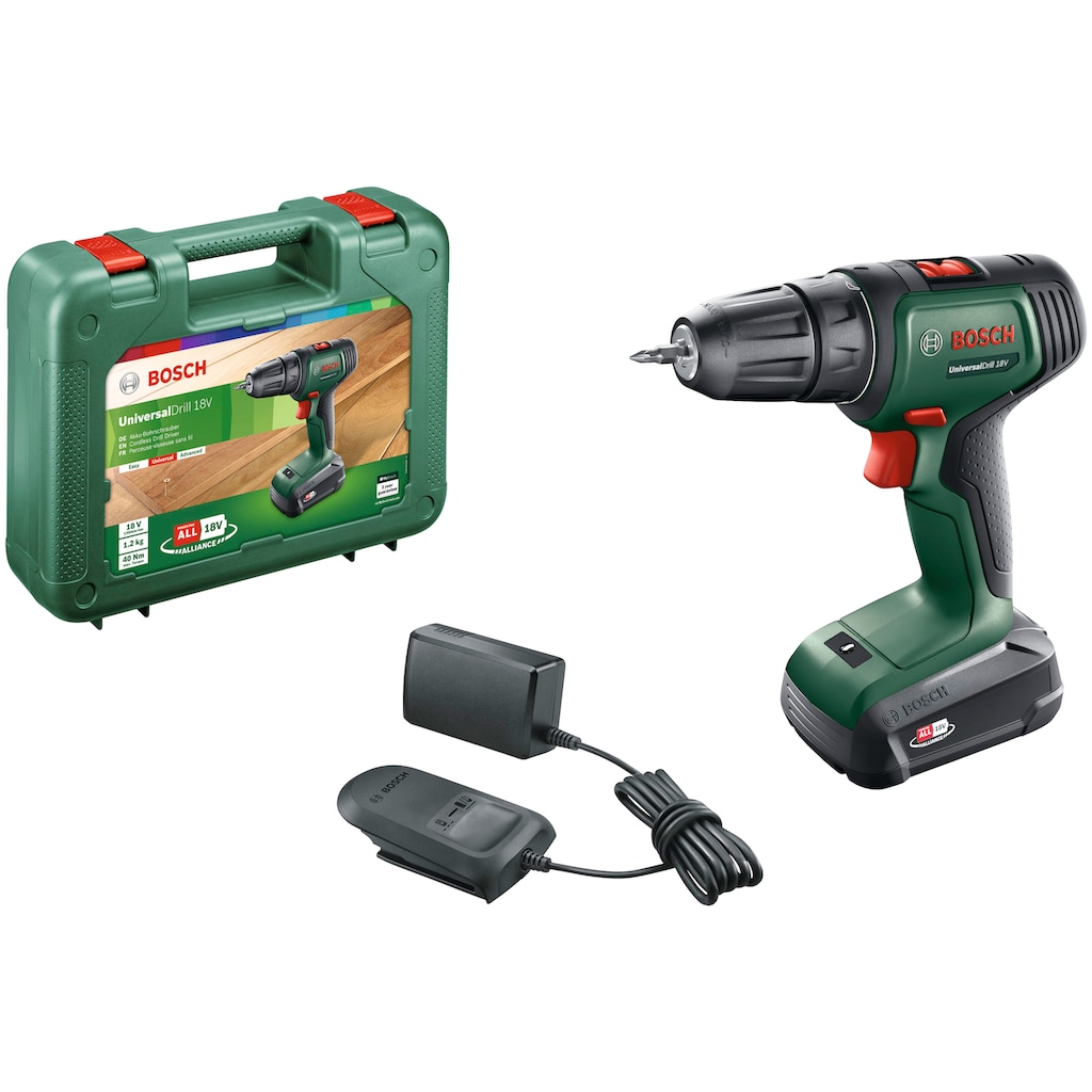 Bosch Home & Garden Akku-Schrauber »Universaldrill 18V«