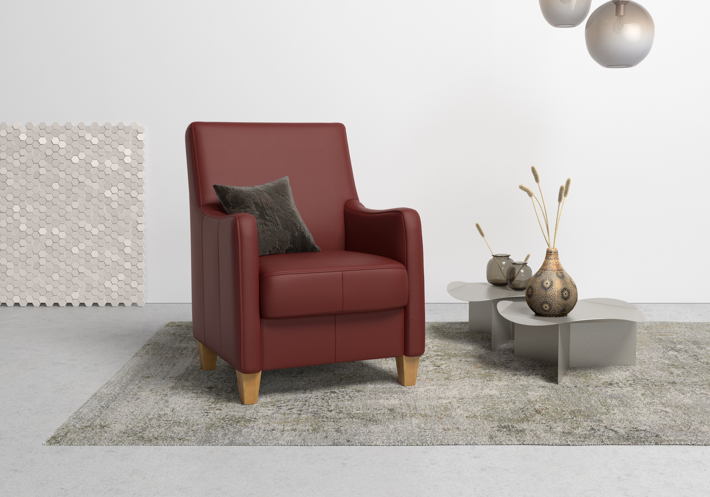 Home affaire Sessel "Palmera, B: 70 cm" mit Federkern günstig online kaufen