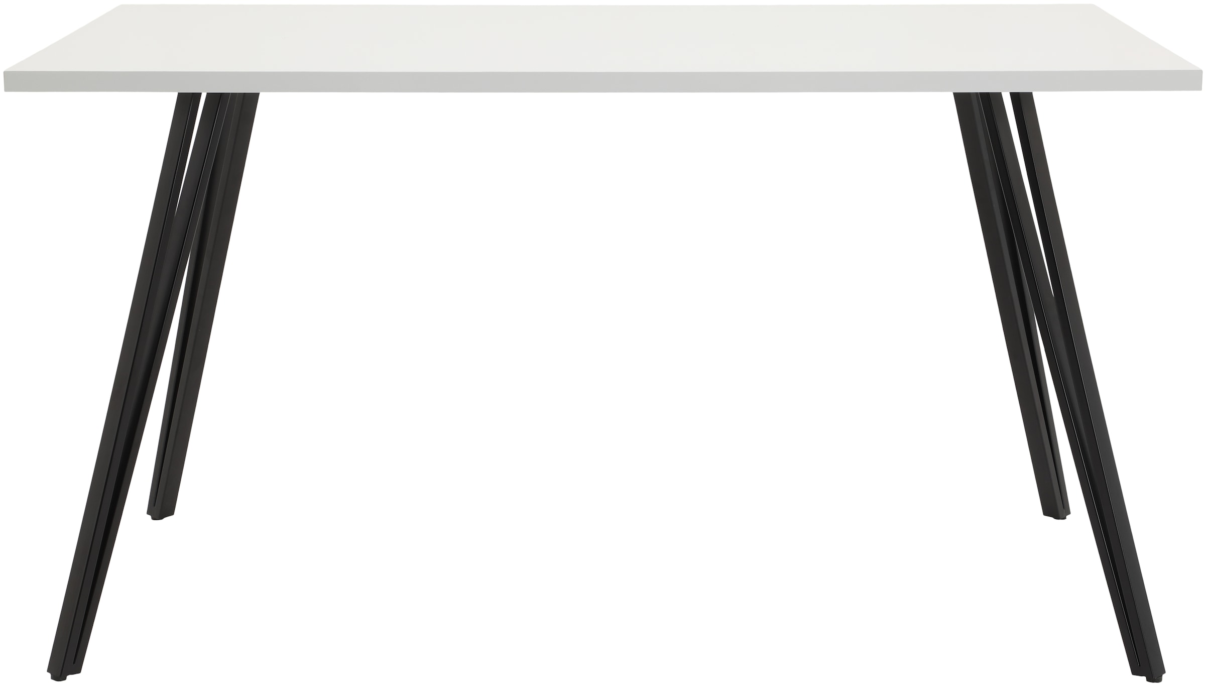 HELA Esstisch "JENN" 1 Stk. tlg. Hochglanz Weiß lackiert; Tischplatte fest; günstig online kaufen