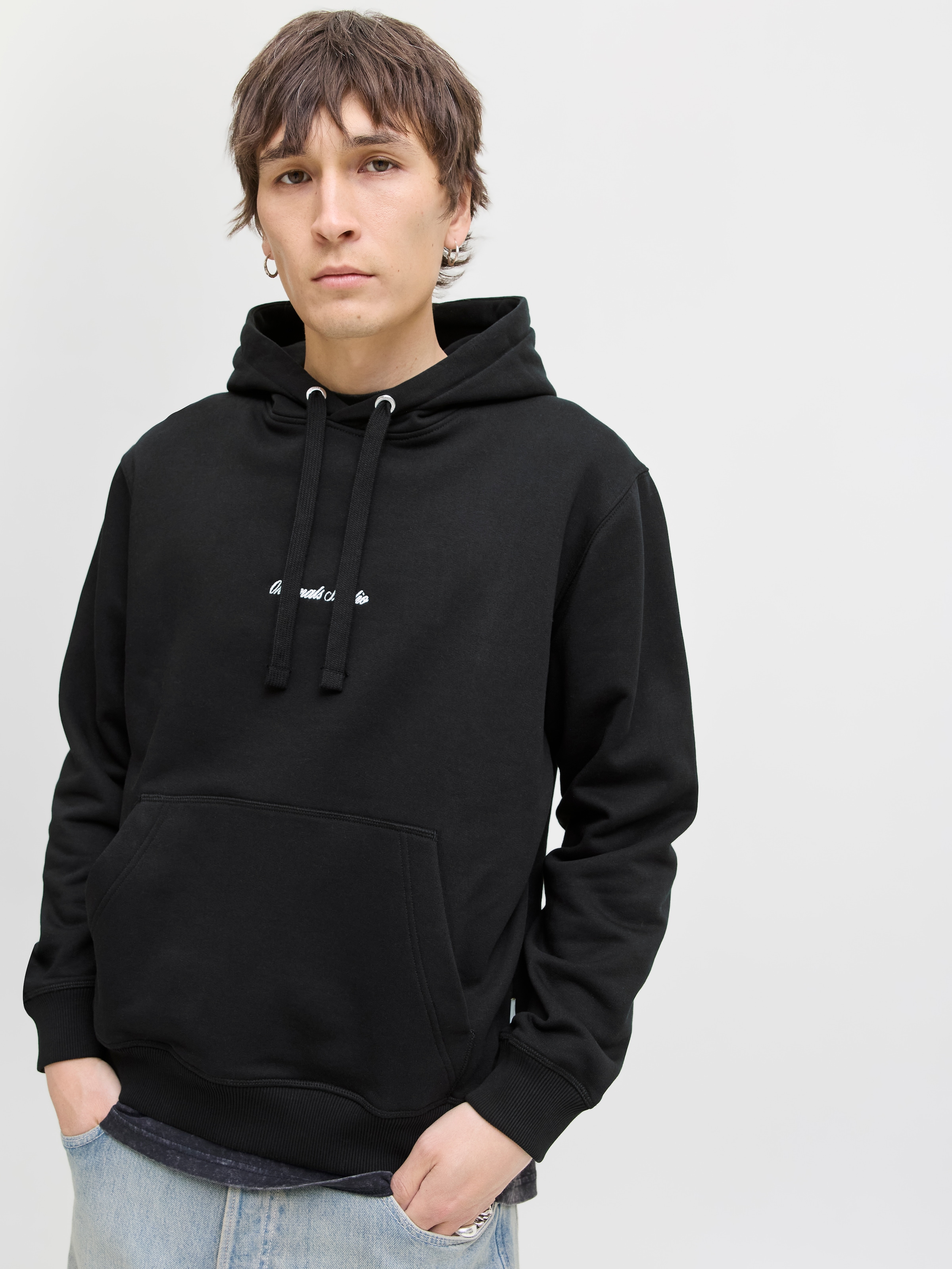 Jack & Jones Kapuzensweatshirt »JORNORREBRO EMB SWEAT HOOD NOOS«