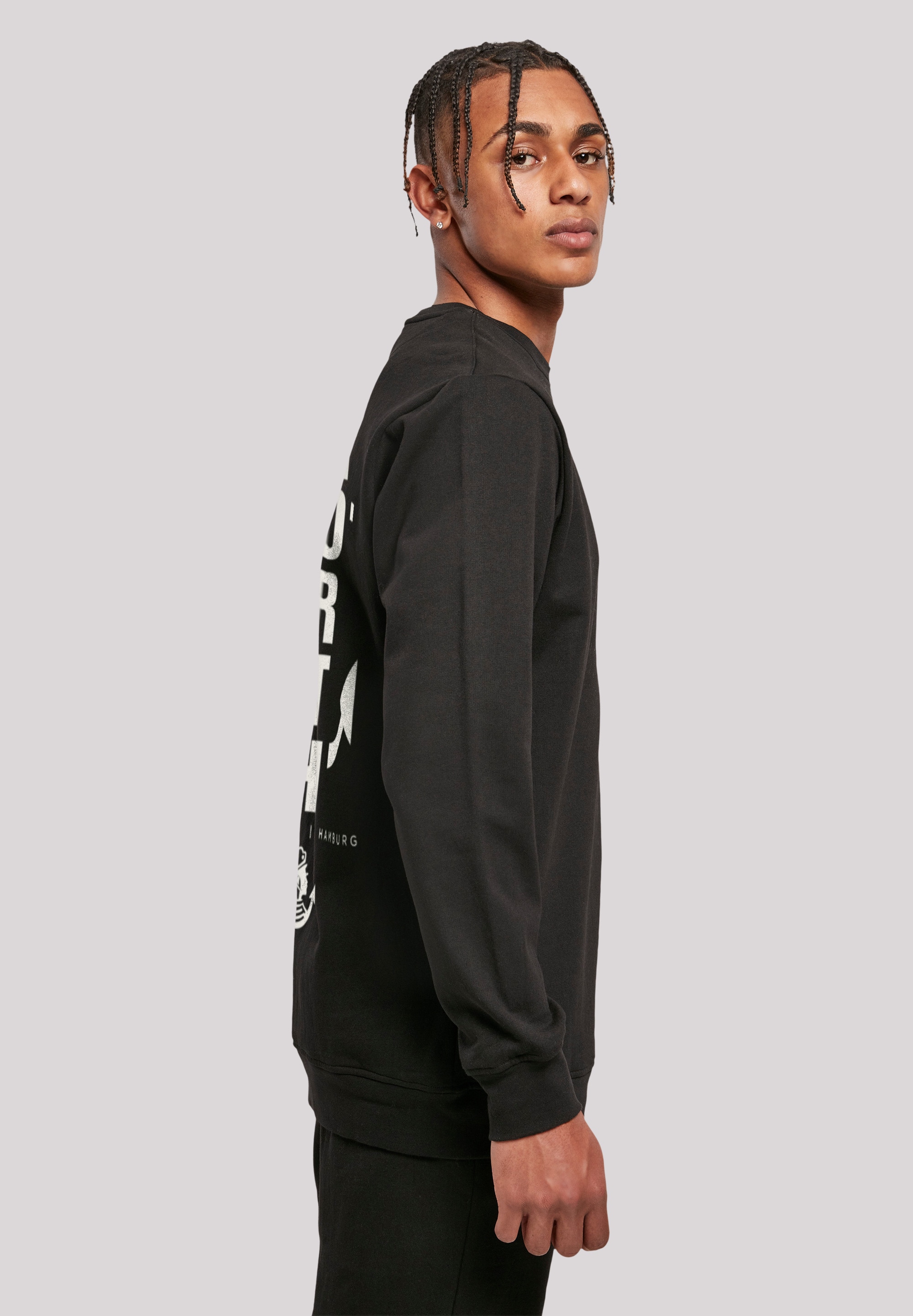 F4NT4STIC Kapuzenpullover »North Anchor Knut & Jan Hamburg«, Print