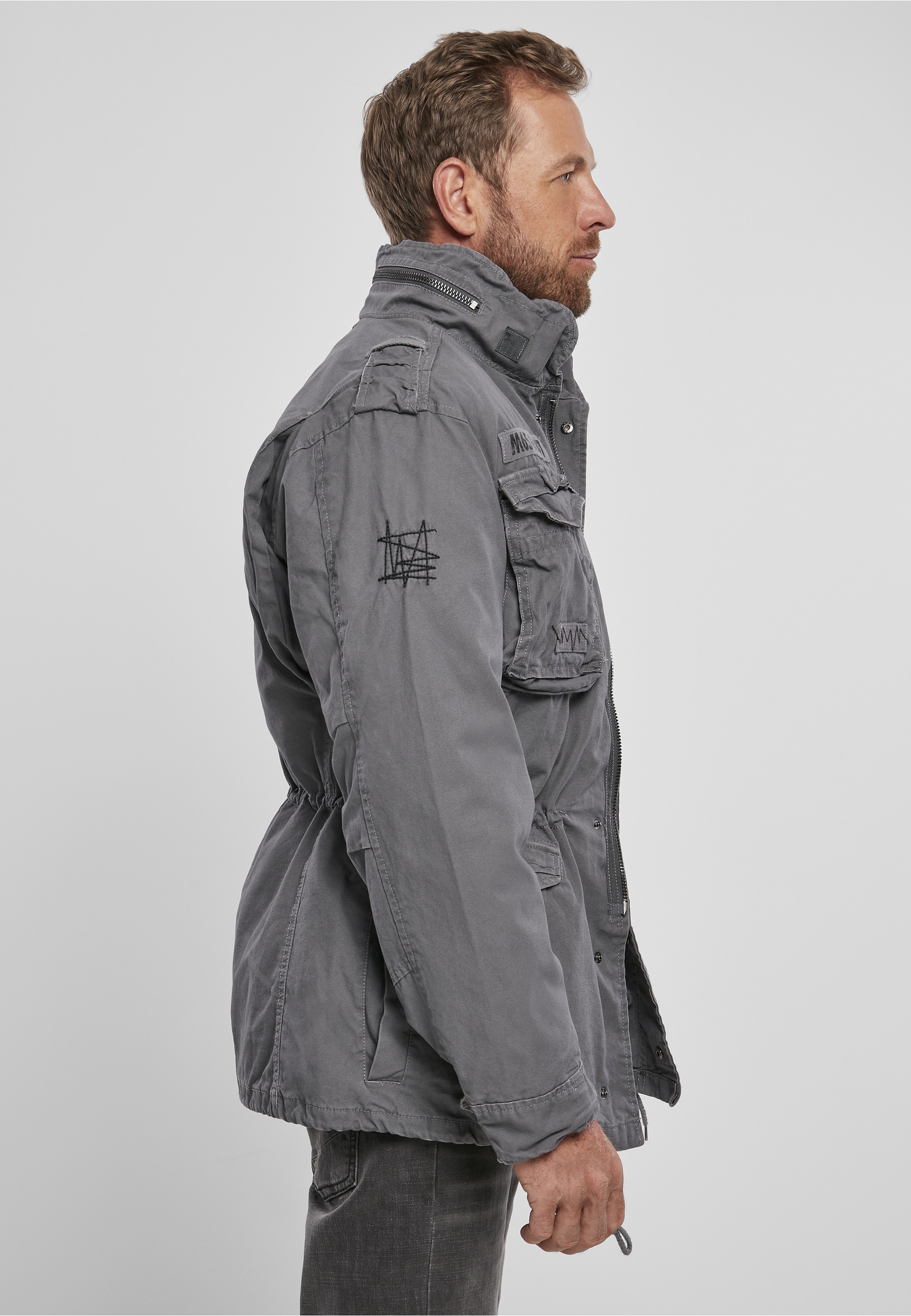 Brandit Winterjacke »Brandit Herren M-65 Giant Jacket« 1 Stk. tlg. ohne Kapuze