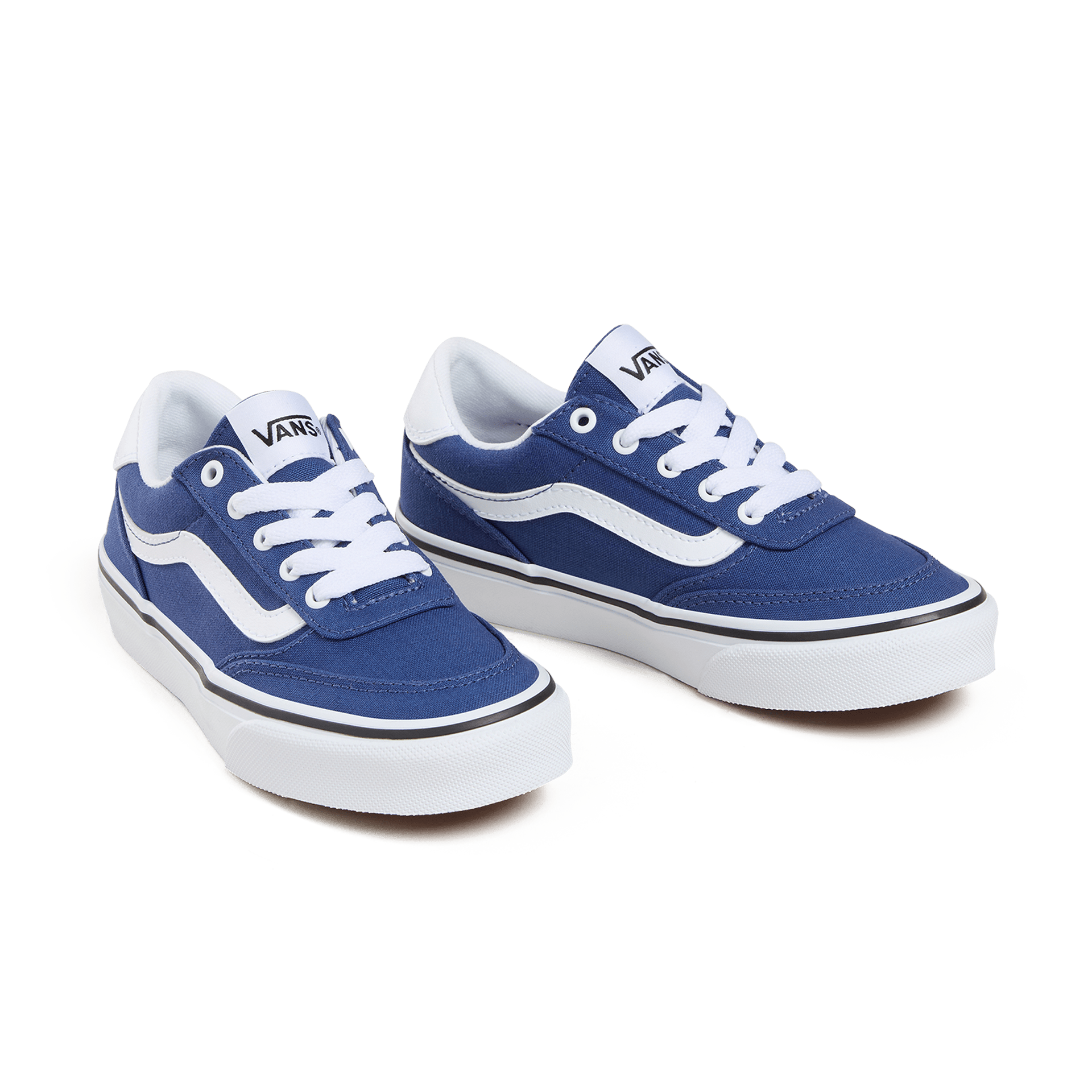 VANS Kinder Sneaker "BROOKLYN LS", Gr. 38, blau, Synthetik, Textil, Schuhe, für Kinder und Jugendliche