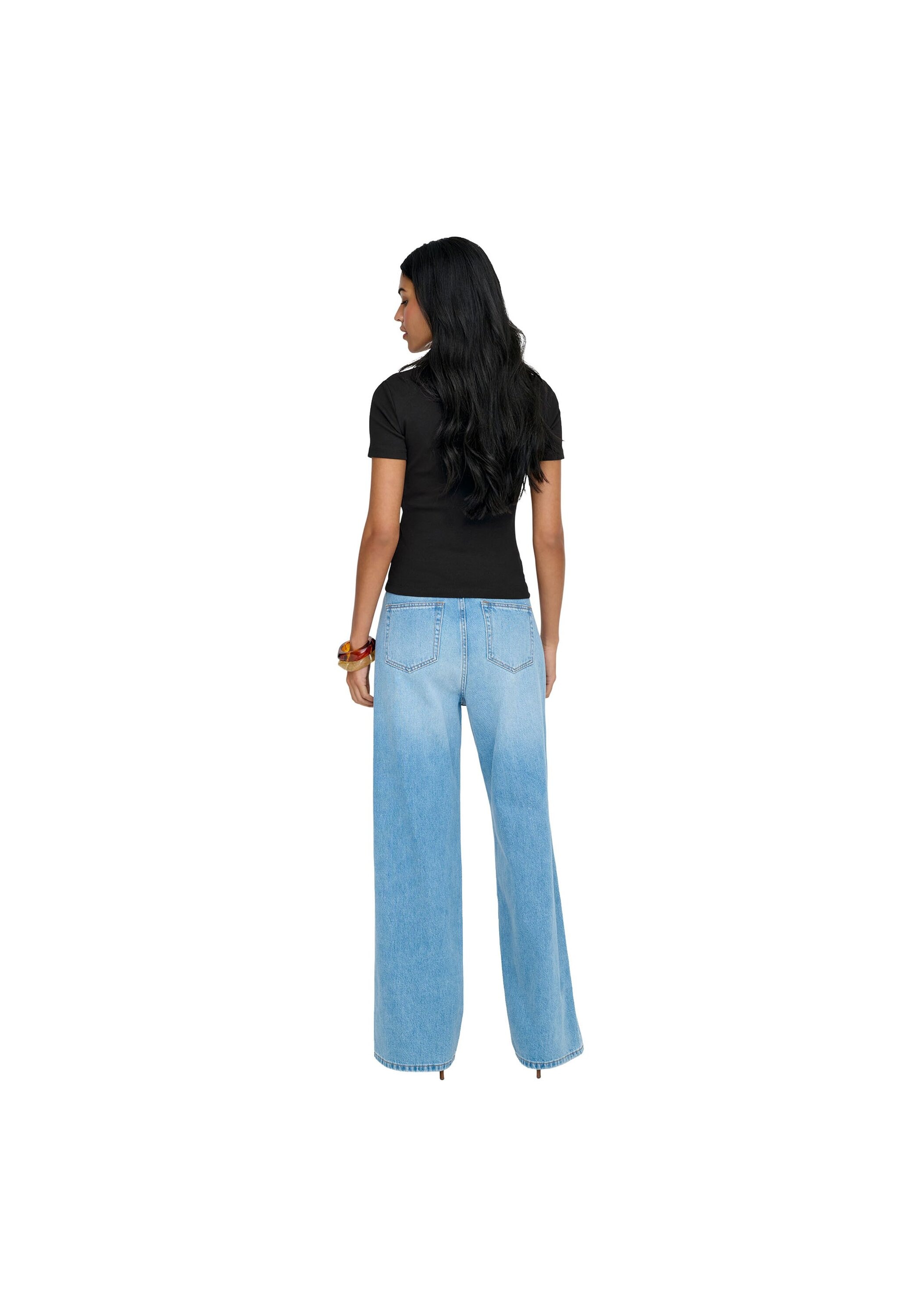 ONLY T-Shirt »T-Shirt ONLVAL LIFE O-NECK TOP 1er Pack«