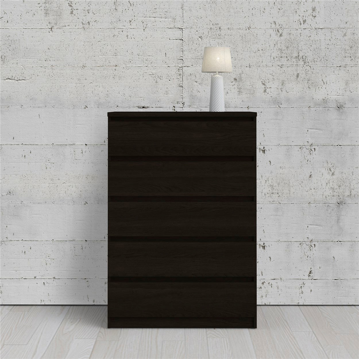 INOSIGN Kommode "Naia", Elegantes und modernes Sideboard mit 5 geräumigen Schubladen