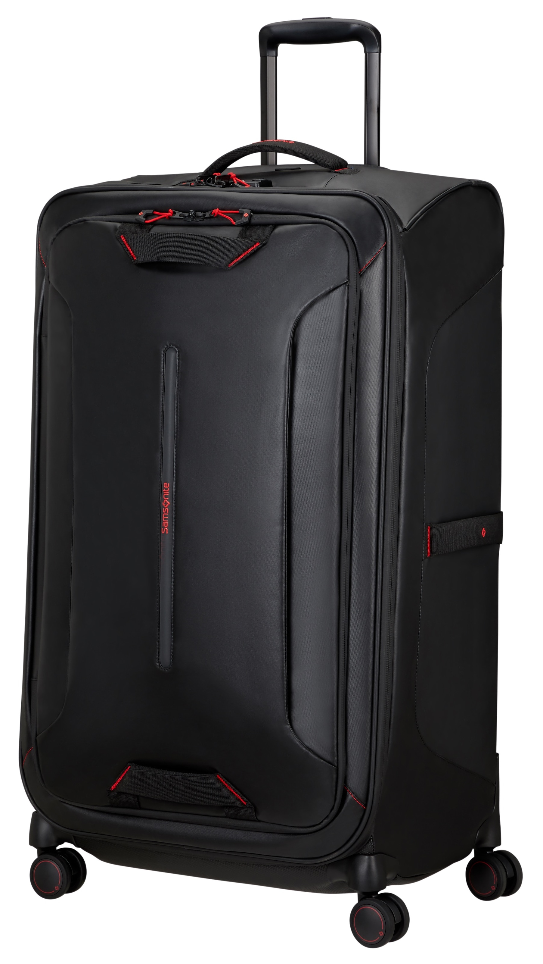 SAMSONITE Weichgepäck-Trolley "ECODIVER, verschiedene Größen und Farben", schwarz, Nylon, Polyester, Basic, Koffer, Koffer Reisegepäck
