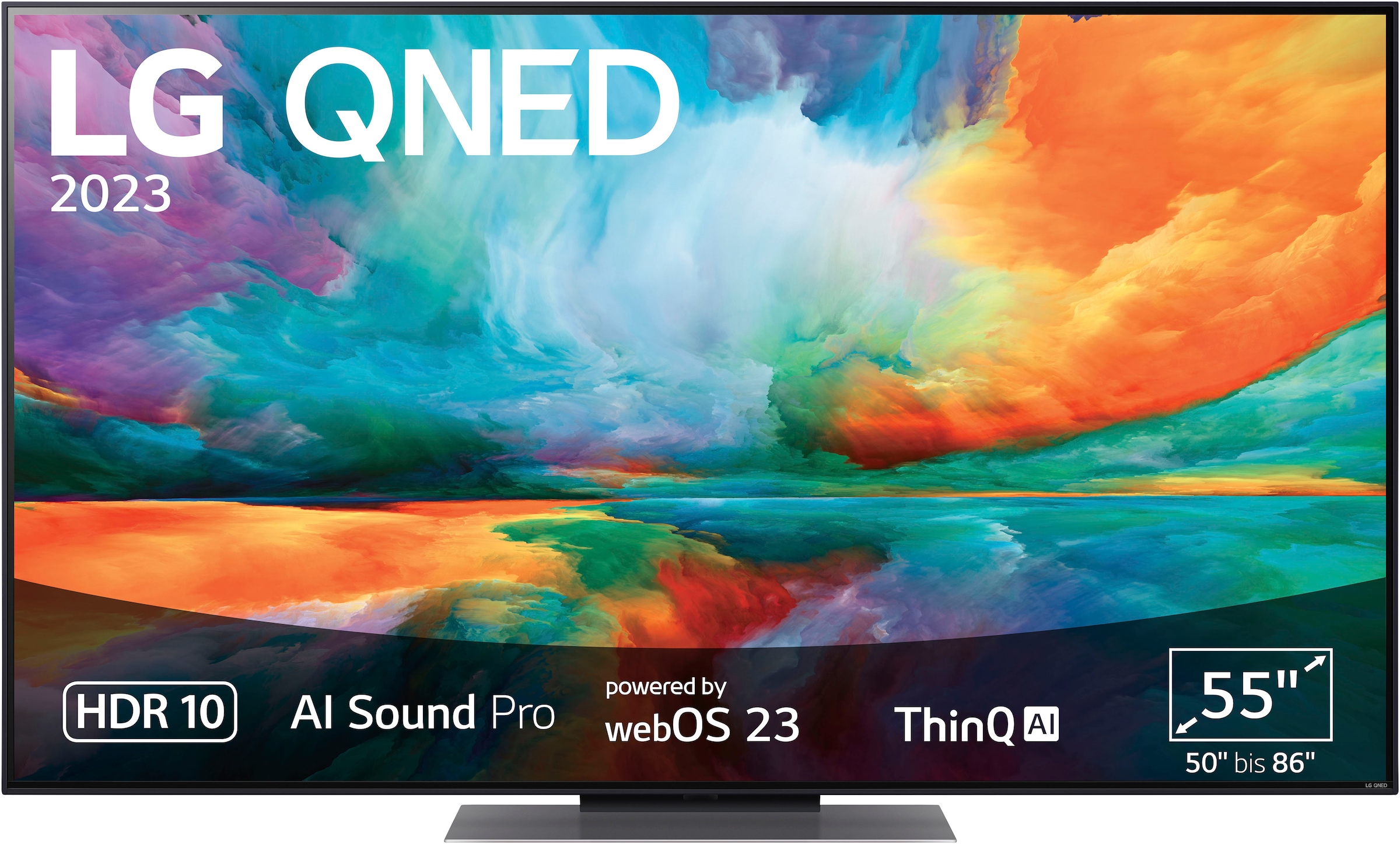 LG QNED-Fernseher »55QNED816RE«, 4K Ultra HD, Smart-TV