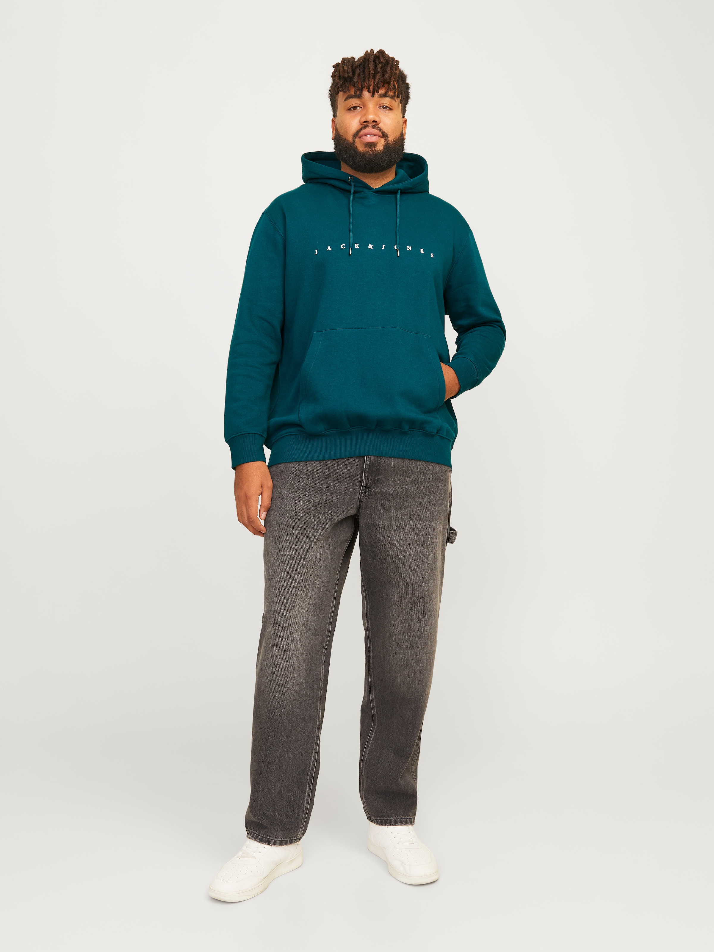 Jack & Jones PlusSize Kapuzensweatshirt »JJESTAR JJ SWEAT HOOD NOOS PLS«