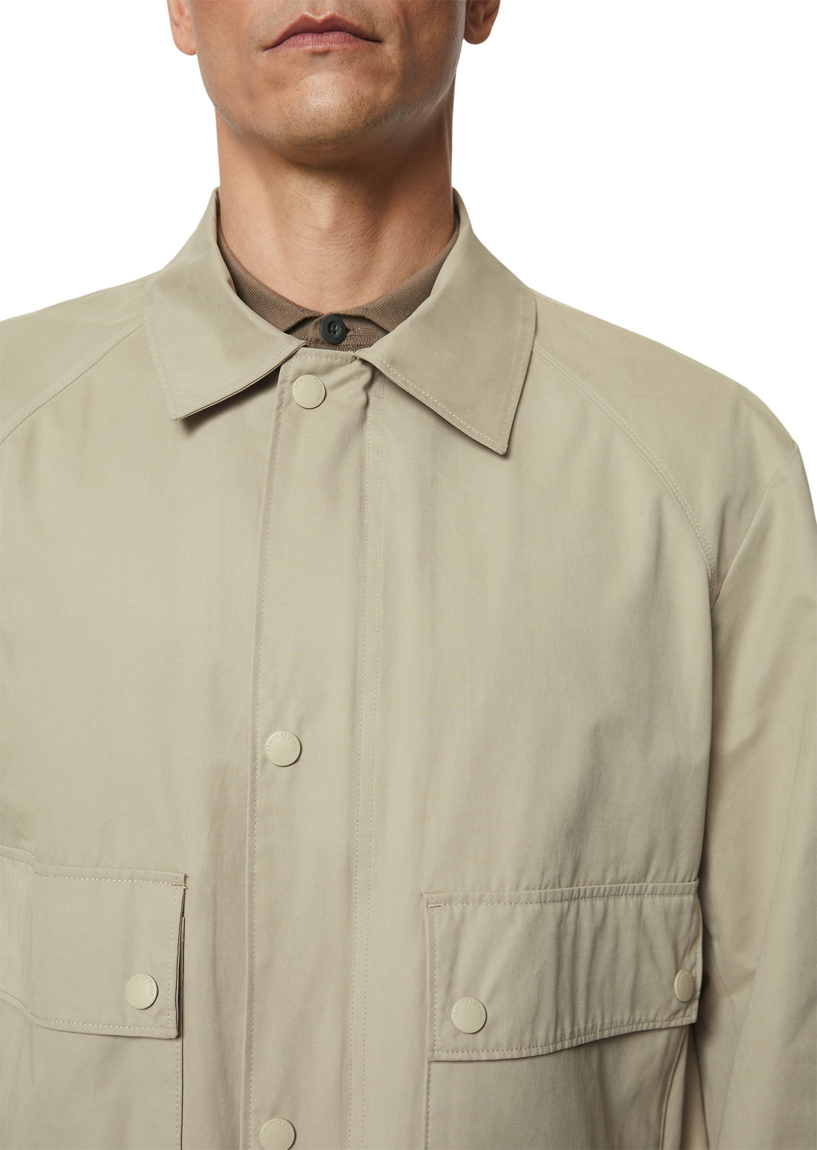 Marc O'Polo Outdoorjacke »im Utility-Stil«, ohne Kapuze