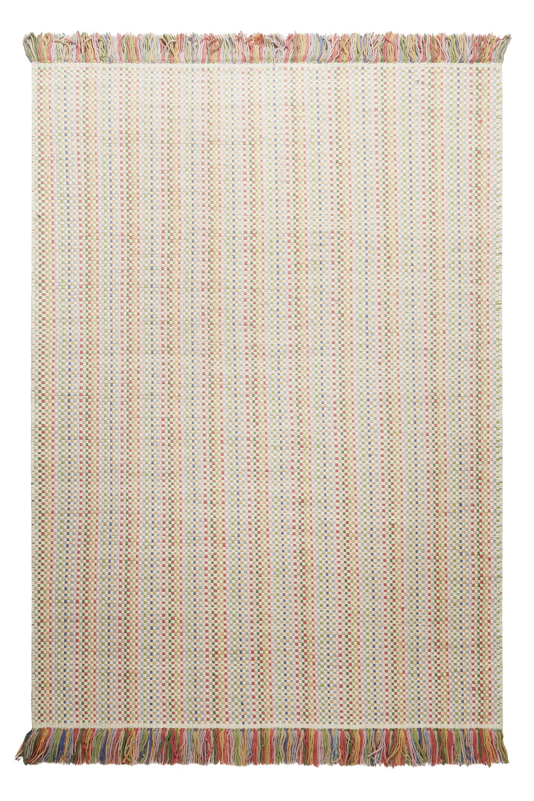 SMART KIDS Teppich »TJORVEN handmade« rechteckig 6 mm Höhe Wollteppich, kurzflor, handgewebt, Kinderzimmer, natürlich