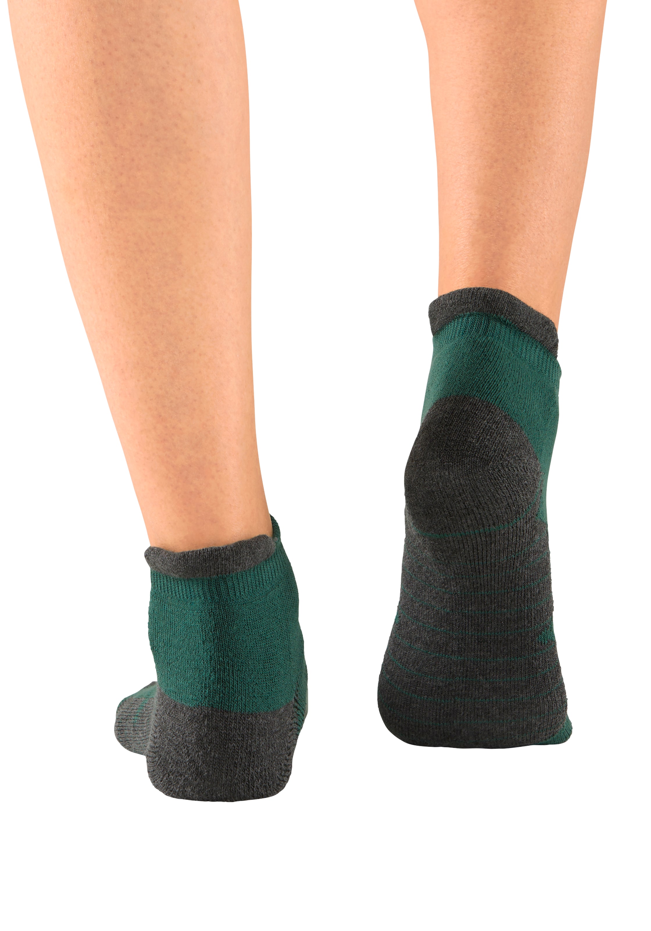 LASCANA ACTIVE Sneakersocken, (Packung, 6 Paar), mit weicher Frotteesohle