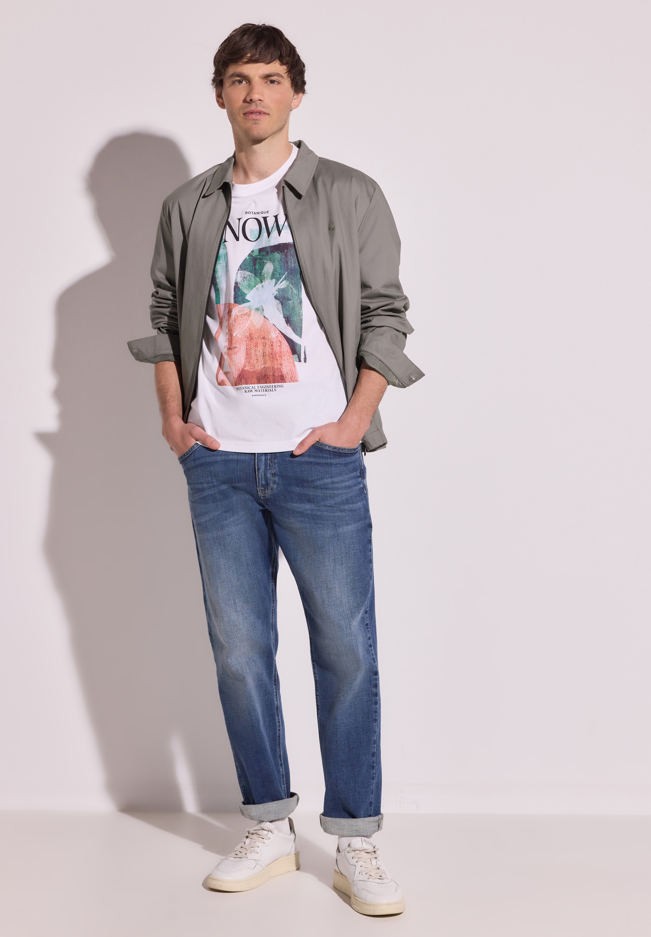 STREET ONE MEN T-Shirt mit Fotoprint