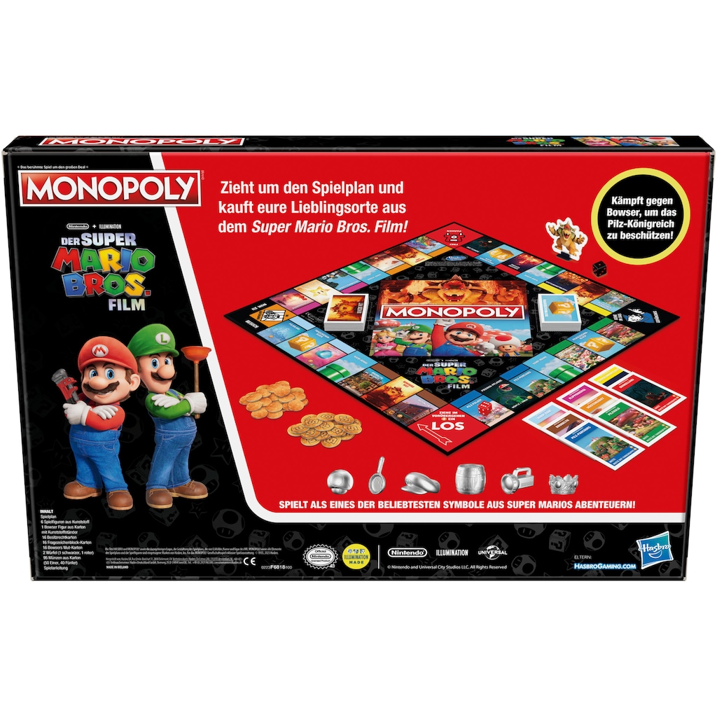 Hasbro Spiel »Monopoly Super Mario Bros. Film Edition«