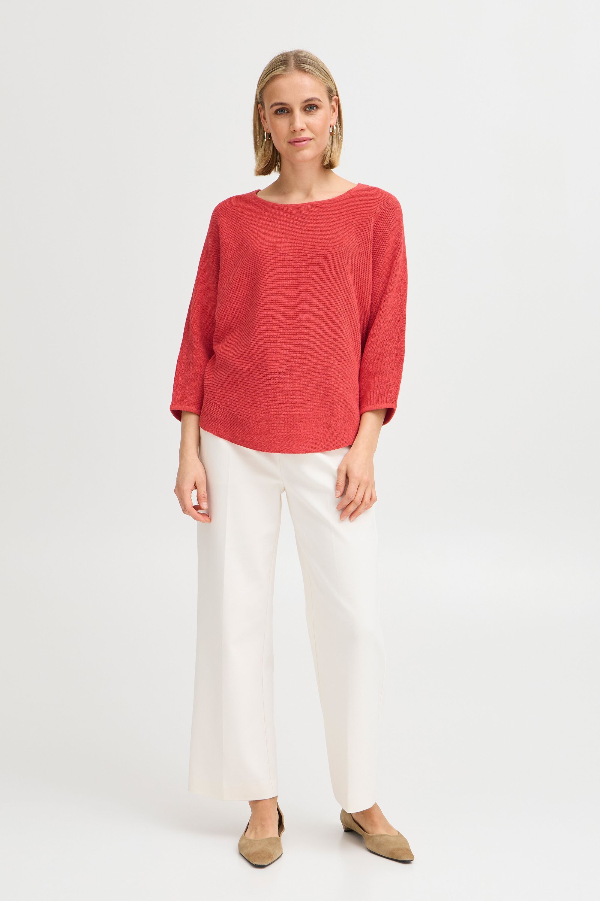 fransa Strickfleece-Pullover »Strickpullover FRSINJA PU 1«